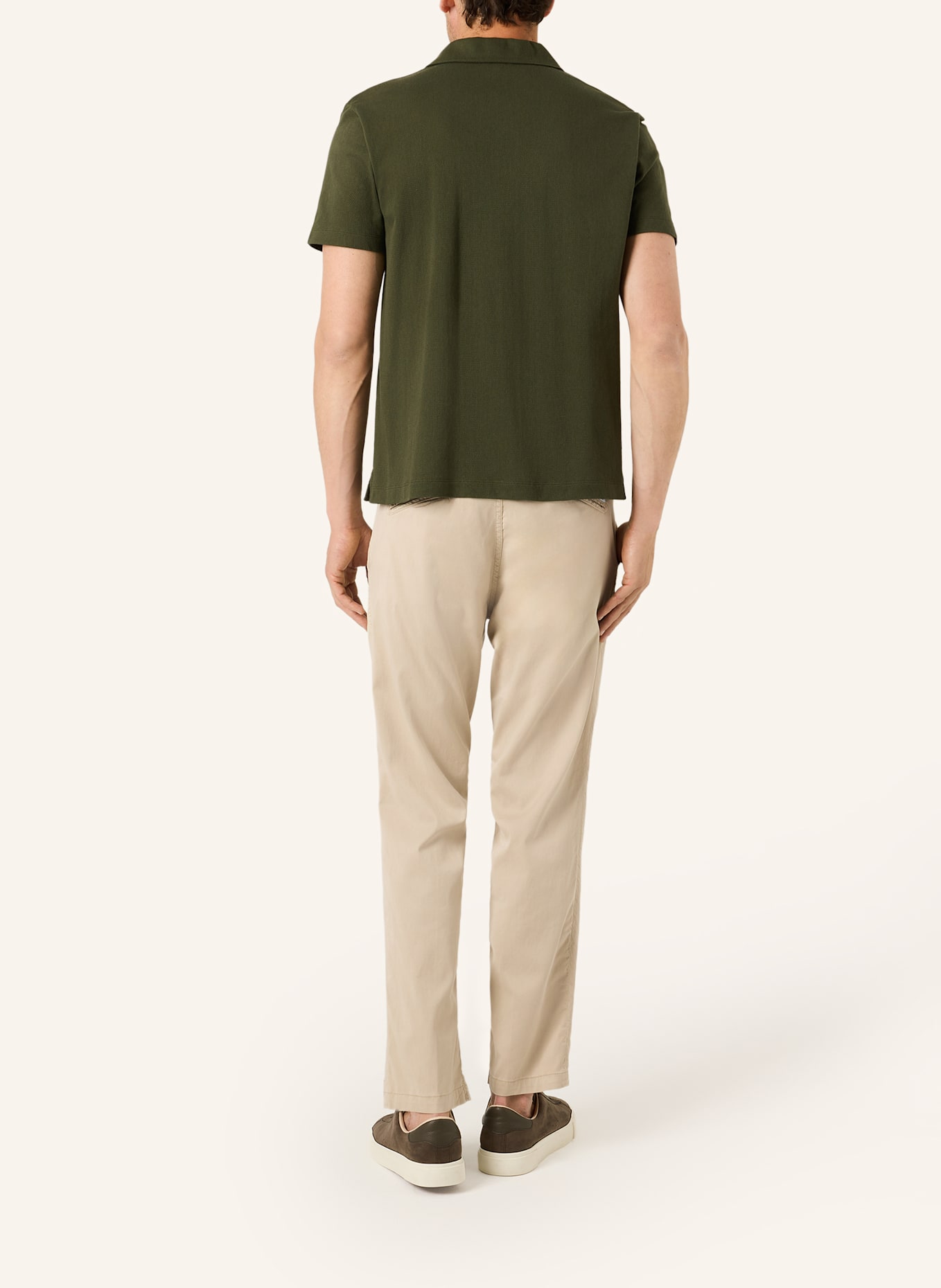THE.NIM STANDARD Hose CHINO PINCE MAN: HELLBRAUN