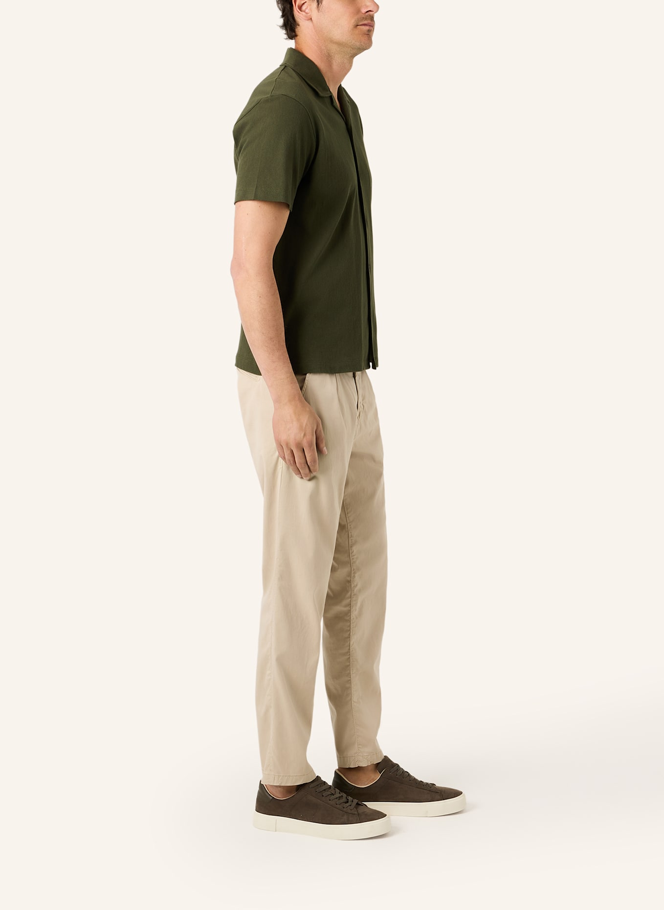 THE.NIM STANDARD Hose CHINO PINCE MAN: HELLBRAUN
