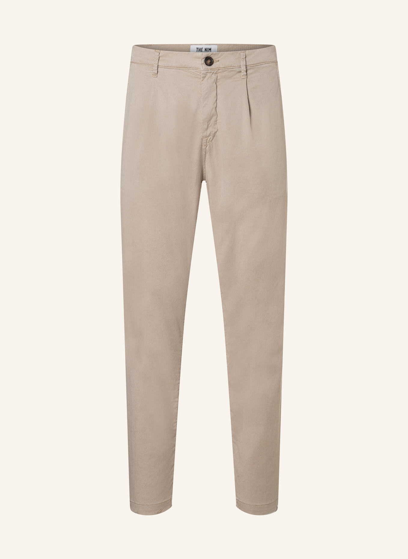 THE.NIM STANDARD Hose CHINO PINCE MAN: HELLBRAUN