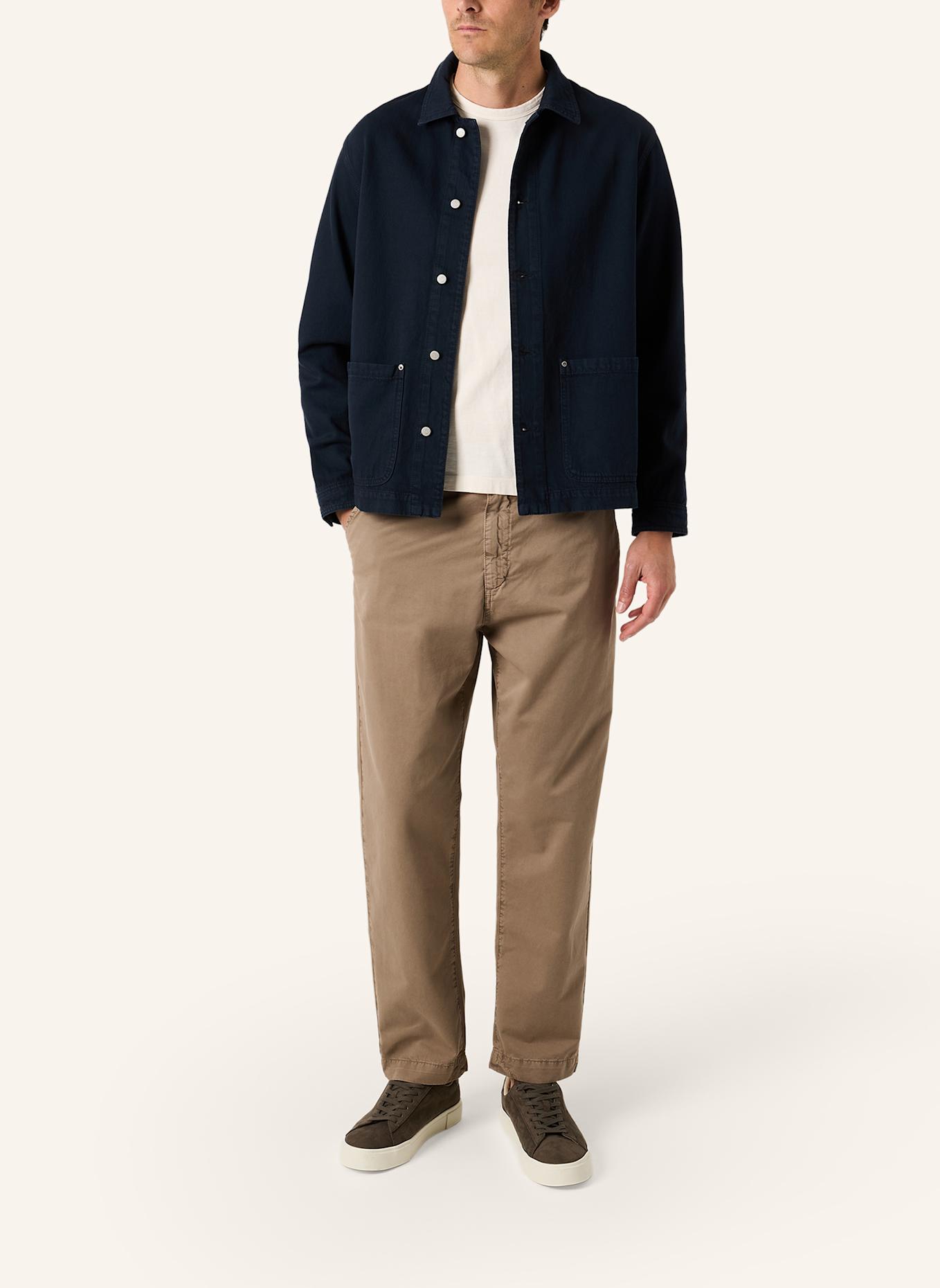 THE.NIM STANDARD Overshirt MAN OVERSHIRT 9,5oz: DUNKELBLAU