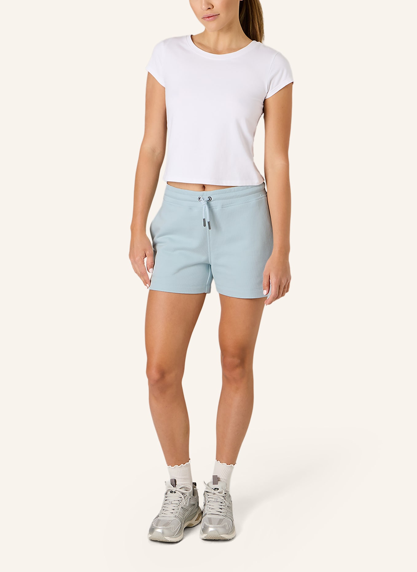 K-WAY Sweatshorts RIKA FRENCH TERRY: BLAU