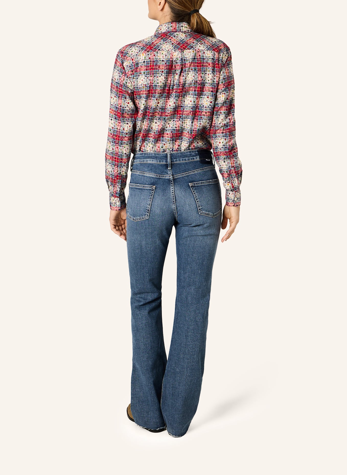 THE.NIM STANDARD Jeans JANET BOOTCUT 12 oz: MEDIUM DARK