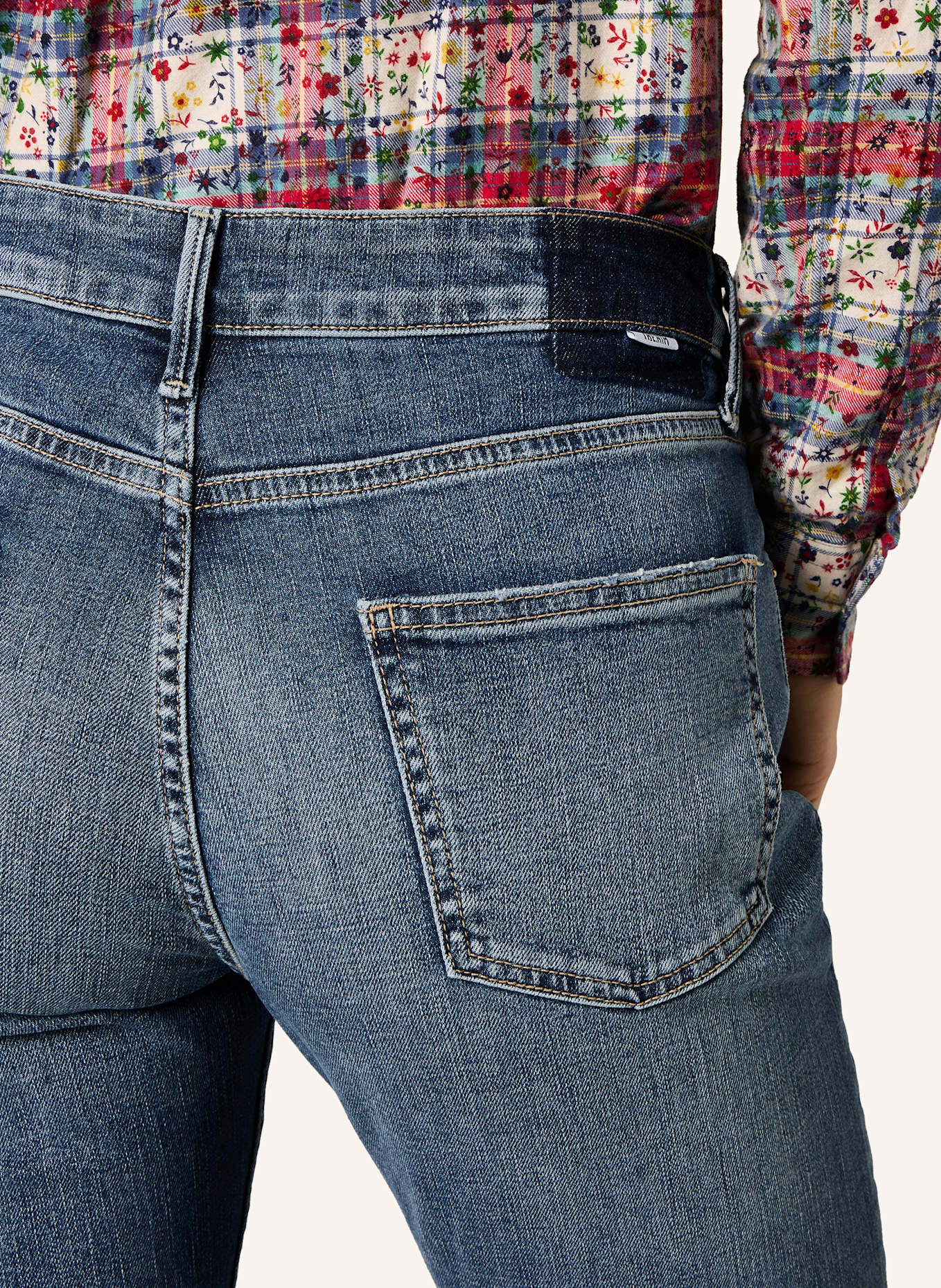 THE.NIM STANDARD Jeans JANET BOOTCUT 12 oz: MEDIUM DARK