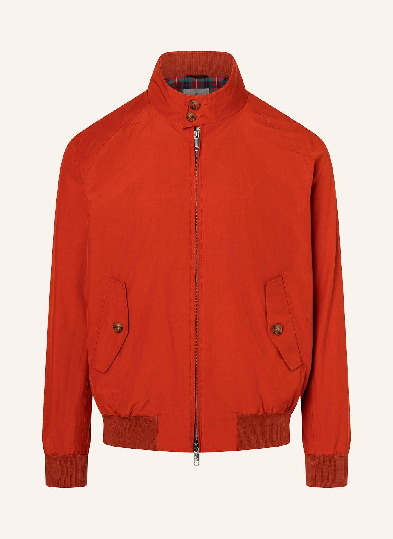 BARACUTA Jacke G9 HARRINGTON JACKET: ORANGE
