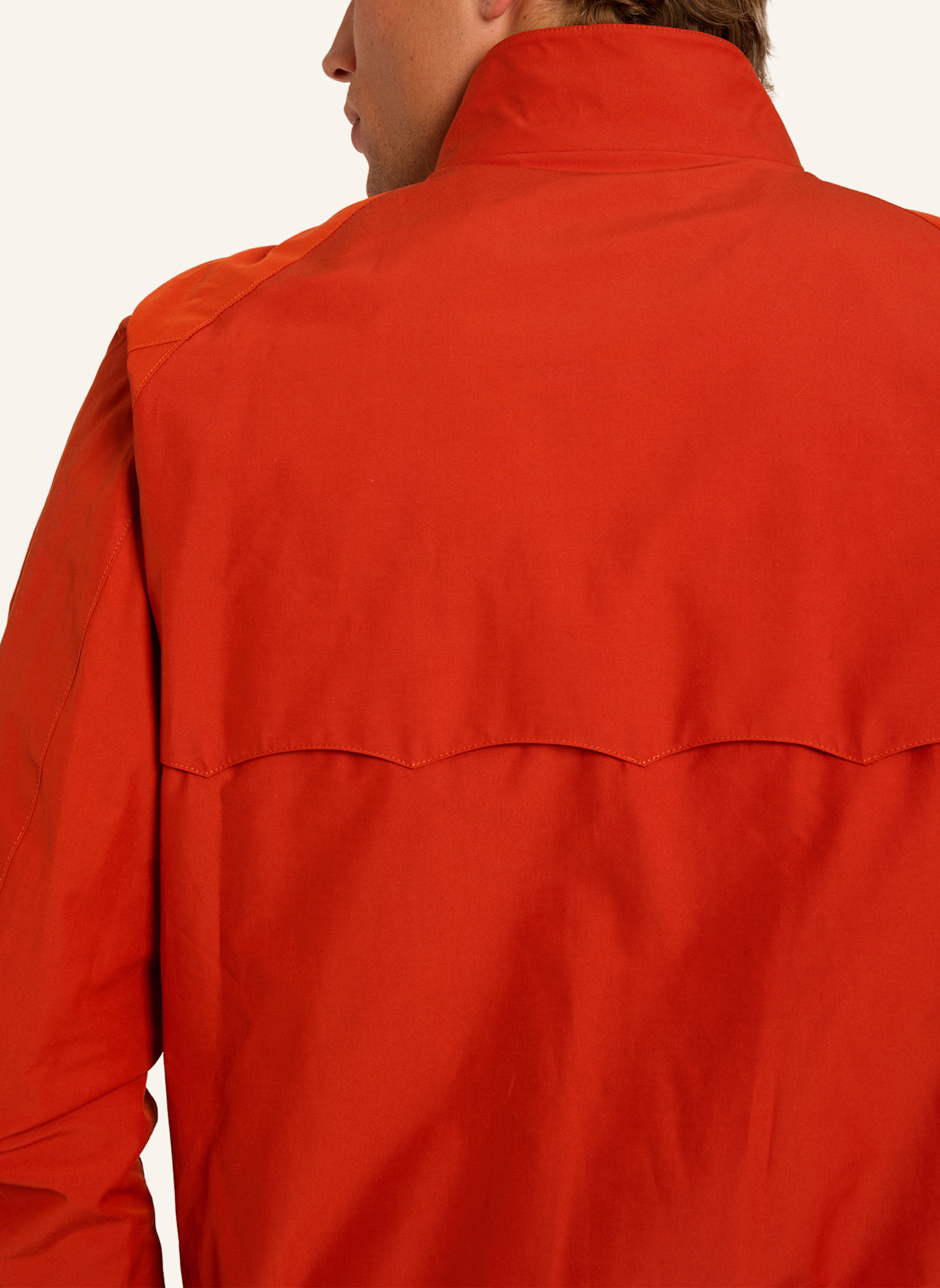 BARACUTA Jacke G9 HARRINGTON JACKET: ORANGE