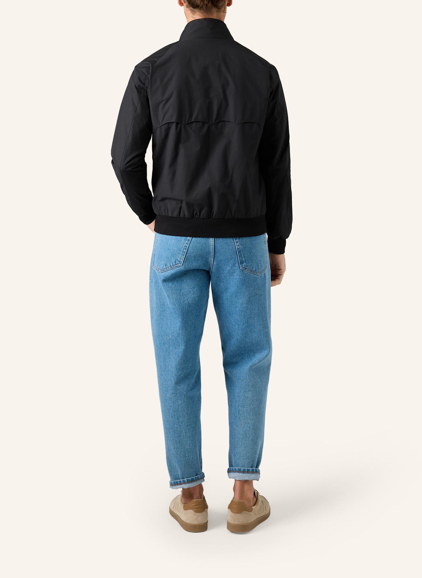 BARACUTA Jacke G9 HARRINGTON JACKET: SCHWARZ