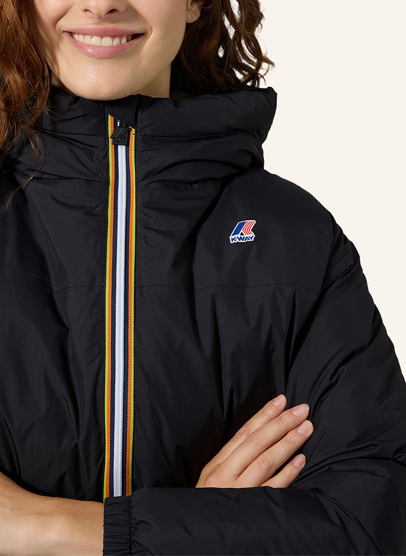 K-WAY Winterjacke LE VRAI 4.0 ALBINE HEAVY WARM: SCHWARZ