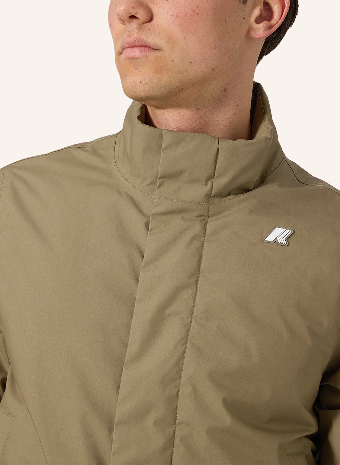 K-WAY Funktionsjacke ARSENE WARM MICRO CANVAS: GRÜN