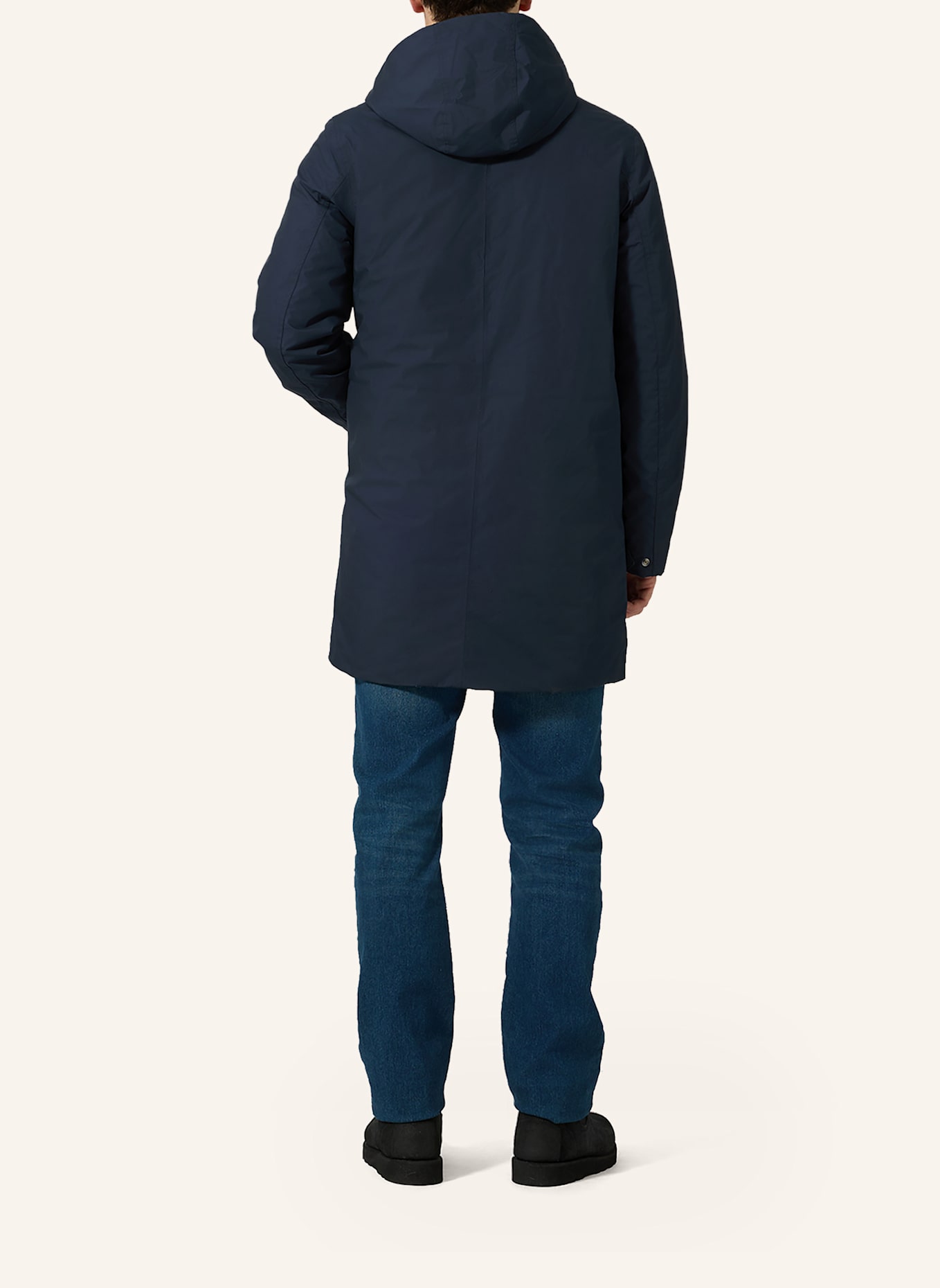 K-WAY Funktionsjacke THOMAS WARM MICRO CANVAS: BLAU