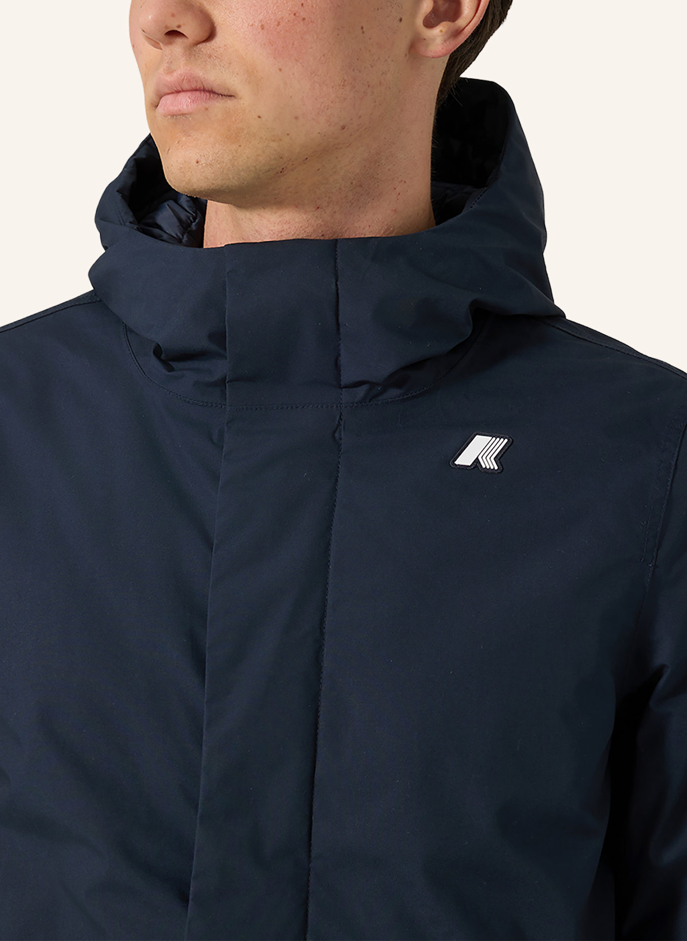 K-WAY Funktionsjacke THOMAS WARM MICRO CANVAS: BLAU
