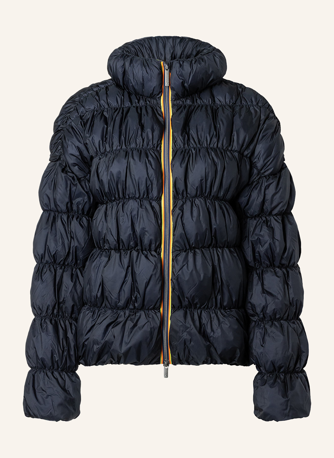 K-WAY Winterjacke FRAYN MAXI RUFFLES: BLAU