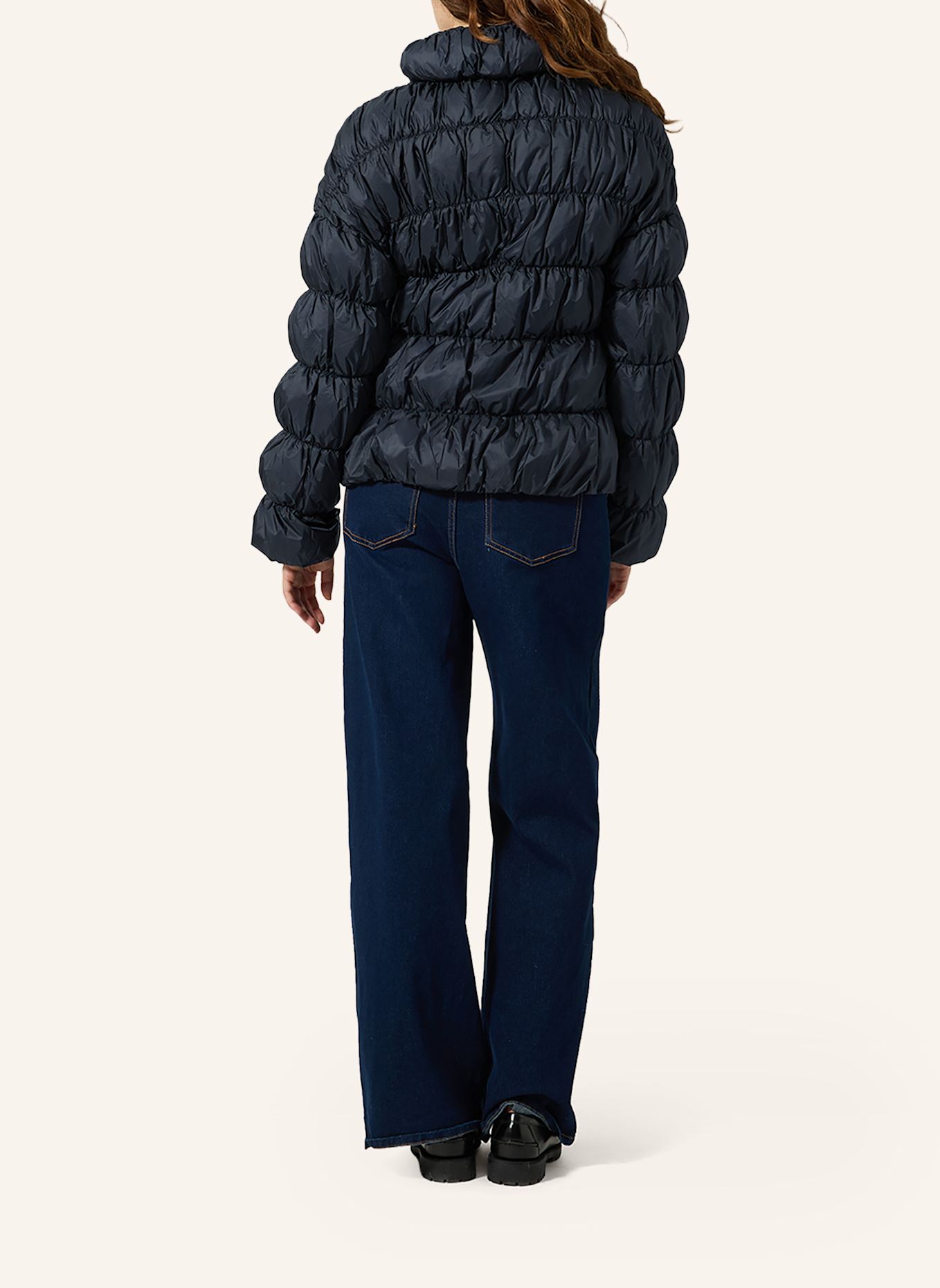 K-WAY Winterjacke FRAYN MAXI RUFFLES: BLAU