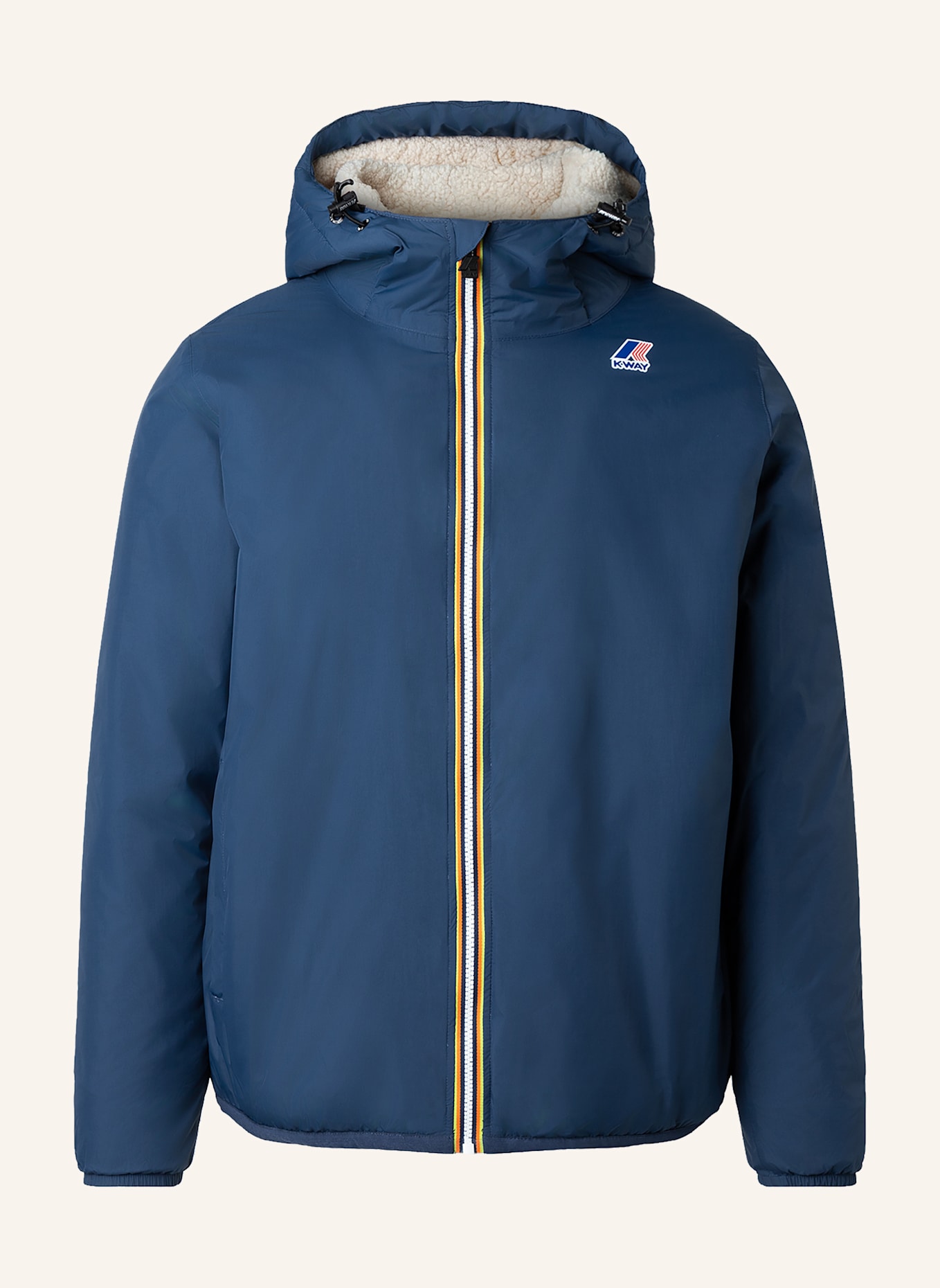 K-WAY Funktionsjacke LE VRAI 4.0 CLAUDE ORSETTO: BLAU
