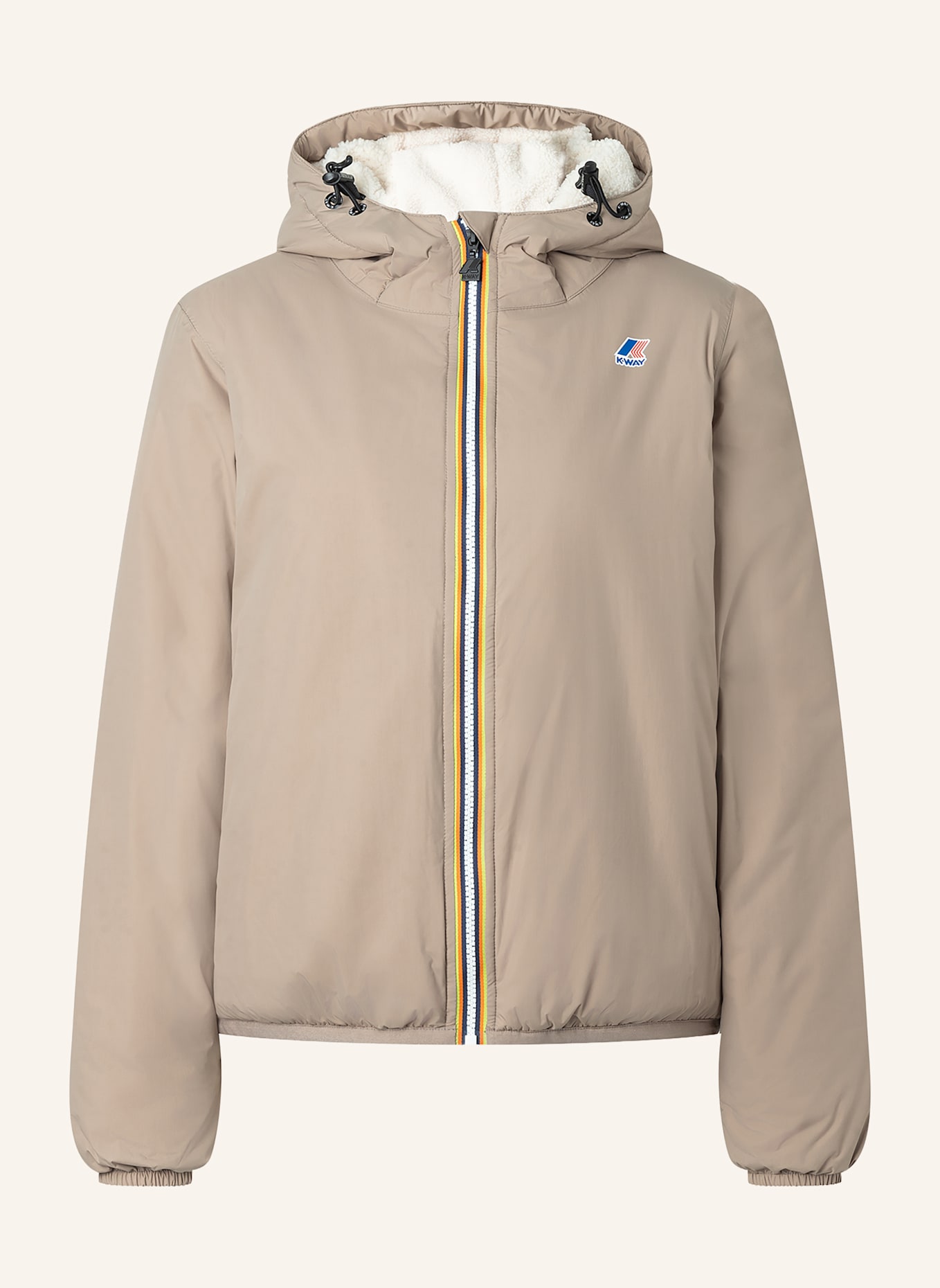 K-WAY Funktionsjacke LE VRAI 4.0 CLAUDETTE ORSETTO: BEIGE