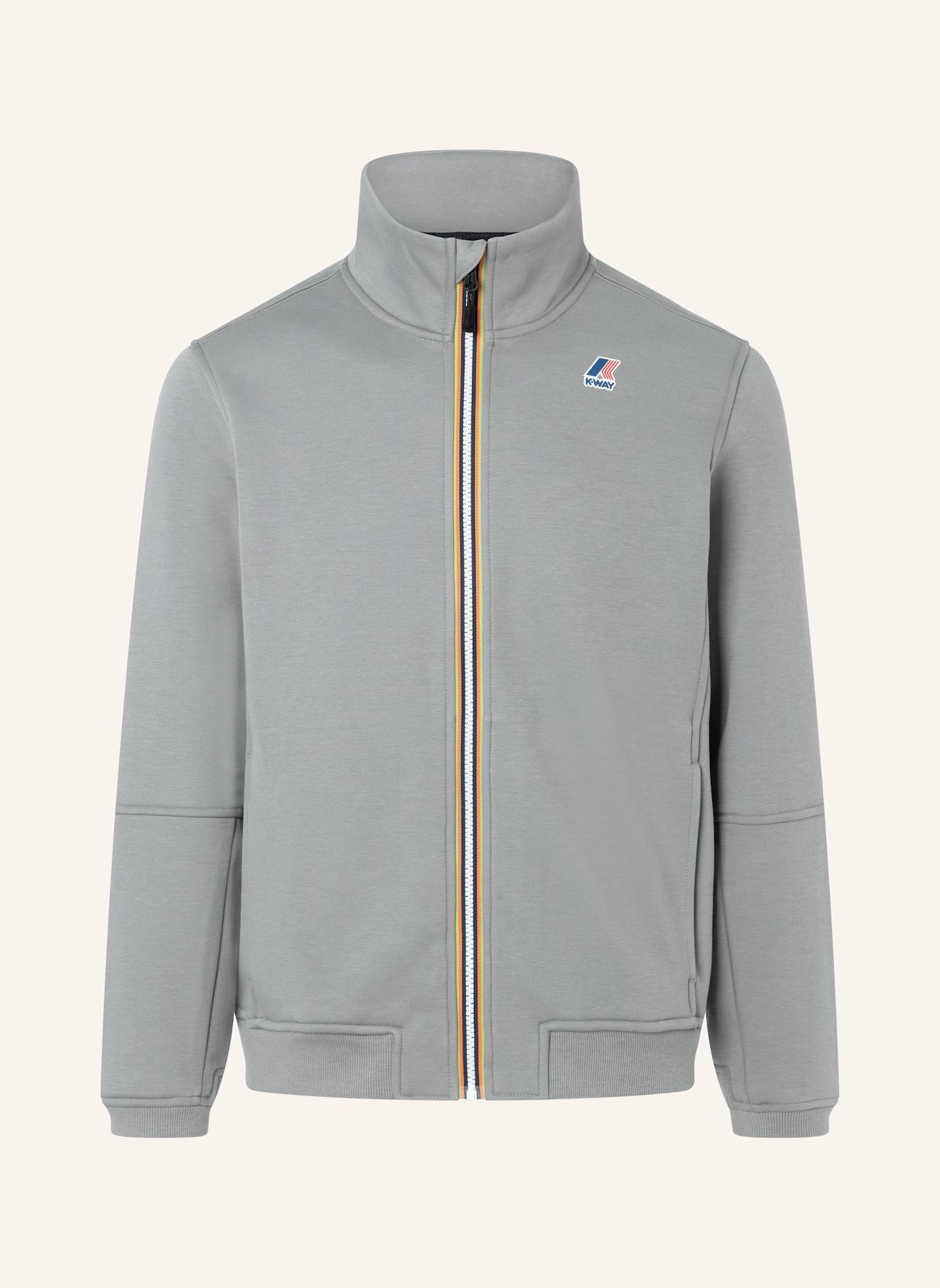 K-WAY Sweatjacke PEPIN BRUSHED PC: GRAU