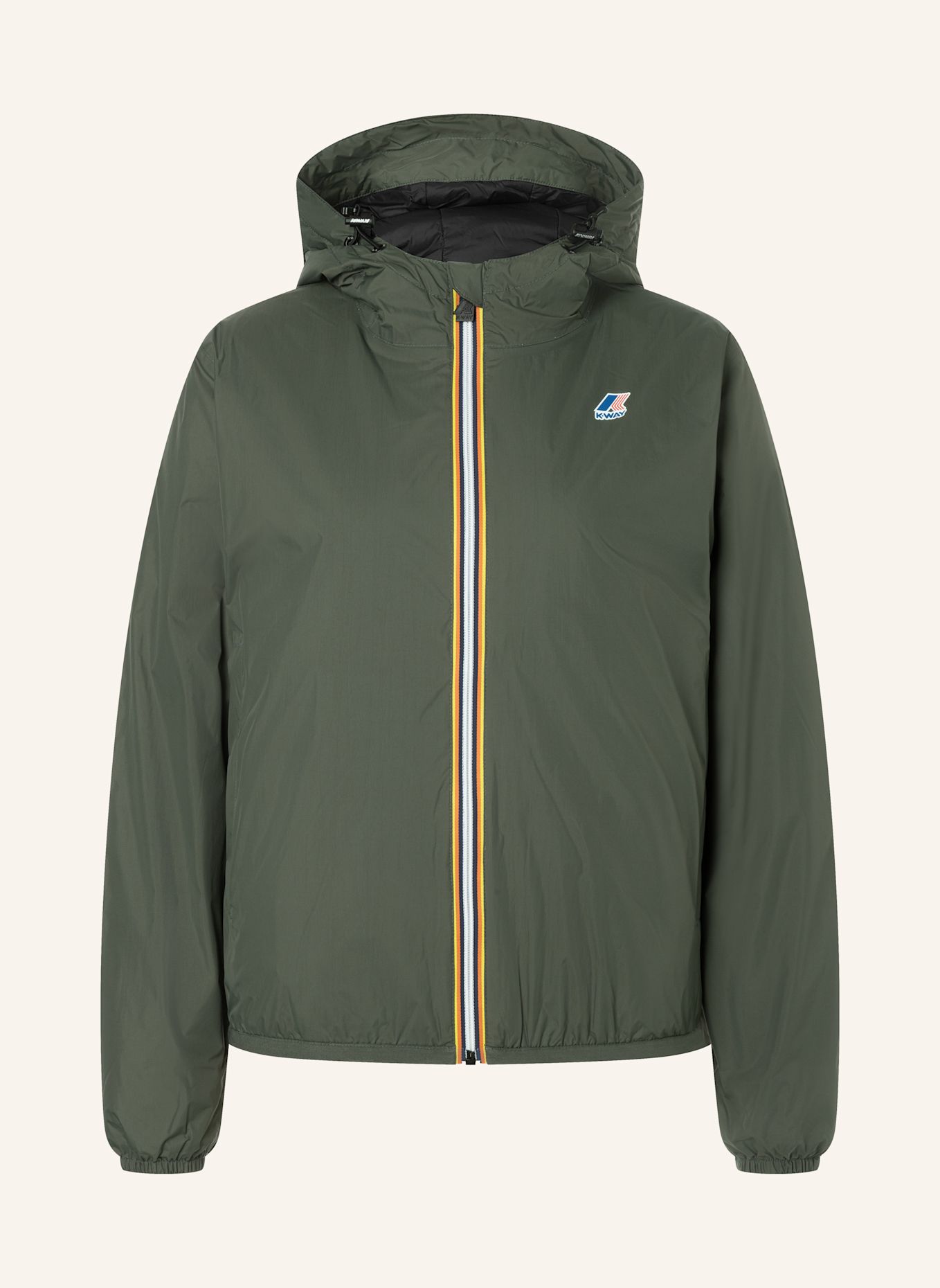 K-WAY Funktionsjacke LE VRAI 4.0 CLAUDETTE WARM: DUNKELGRÜN