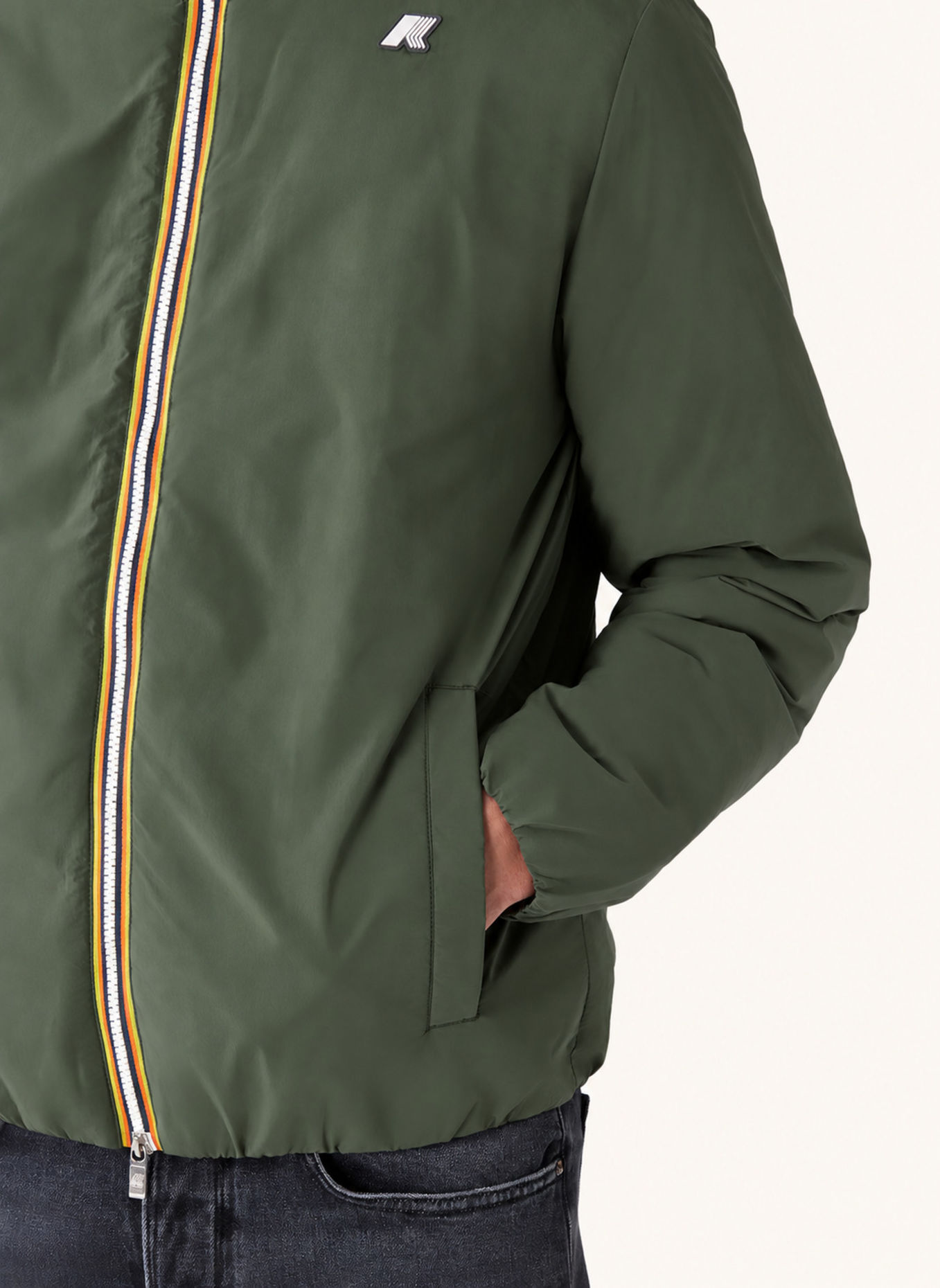 K-WAY Funktionsjacke VALENTINE PLAIN WARM: DUNKELGRÜN