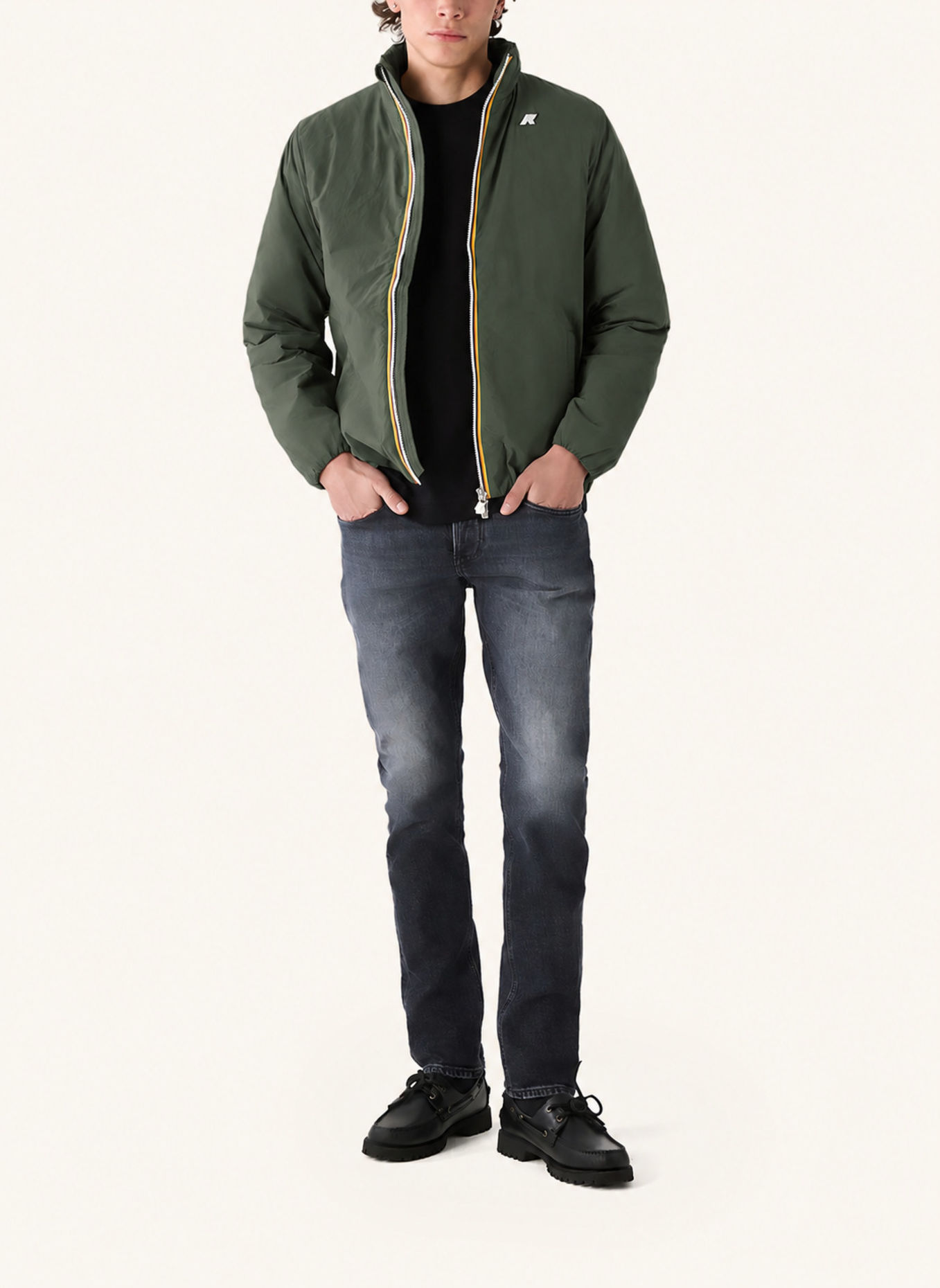 K-WAY Funktionsjacke VALENTINE PLAIN WARM: DUNKELGRÜN
