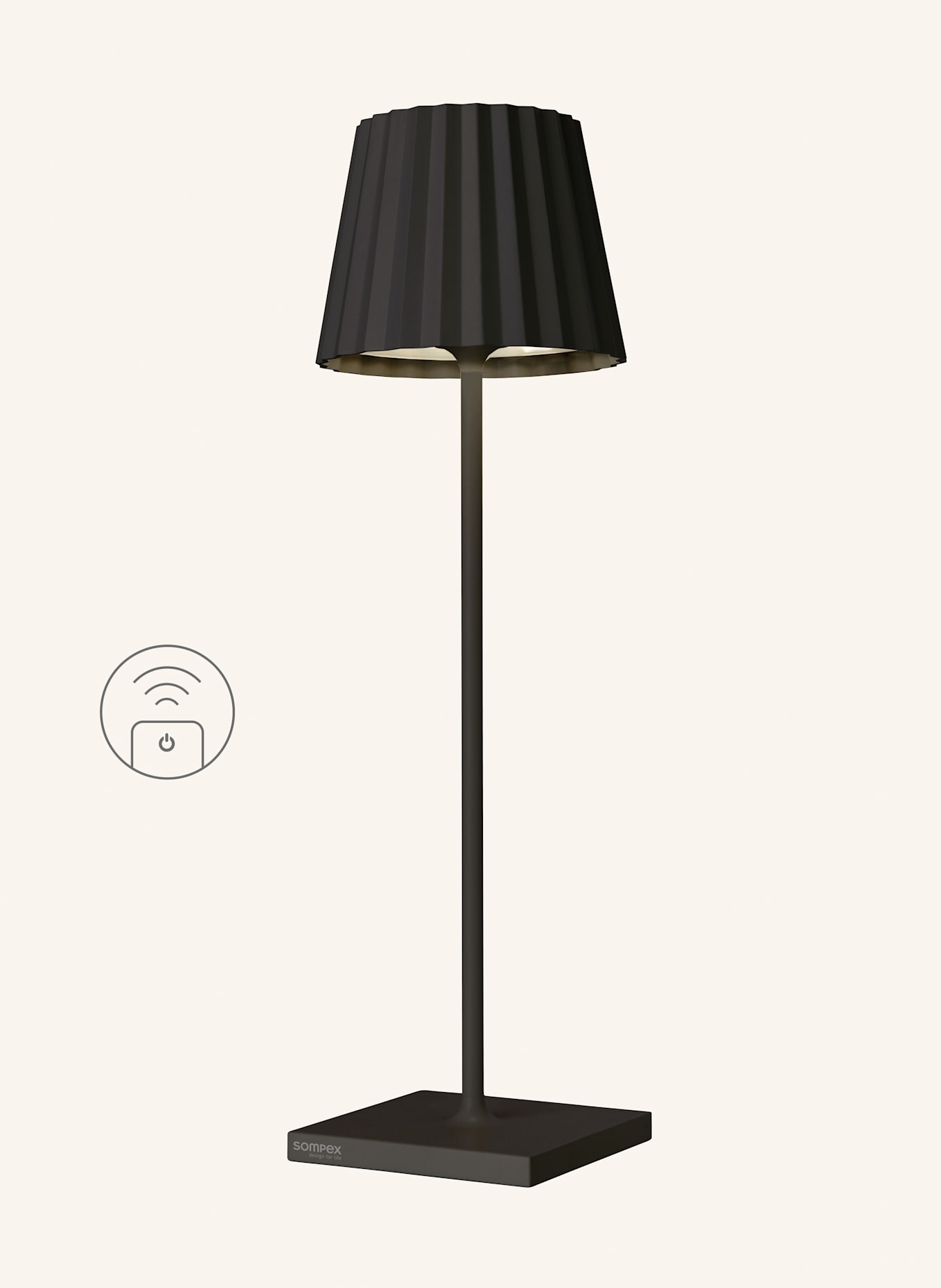 SOMPEX Leuchte TROLL RC: SCHWARZ