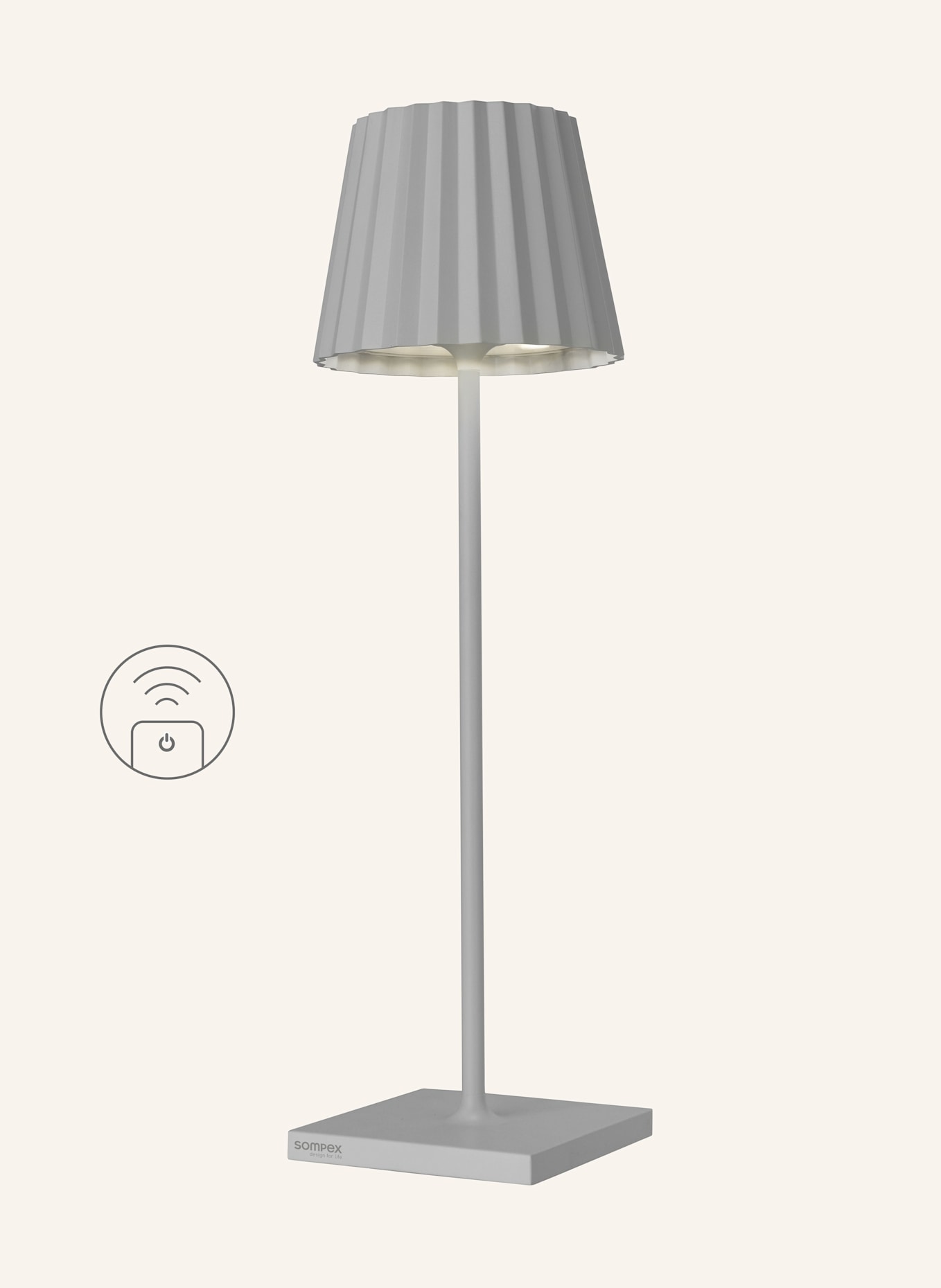 SOMPEX Leuchte TROLL RC: GRAU