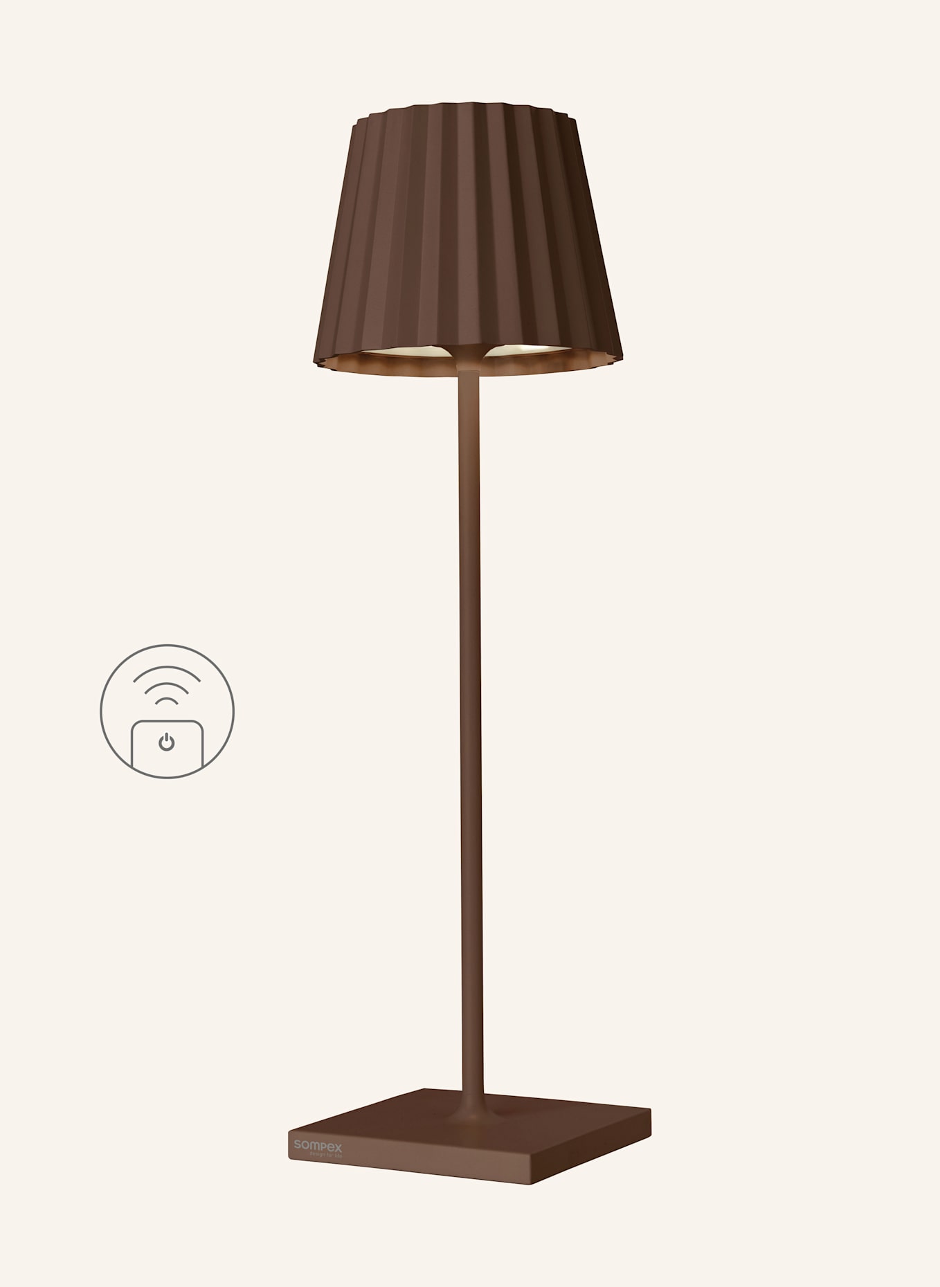SOMPEX Leuchte TROLL RC: BRAUN