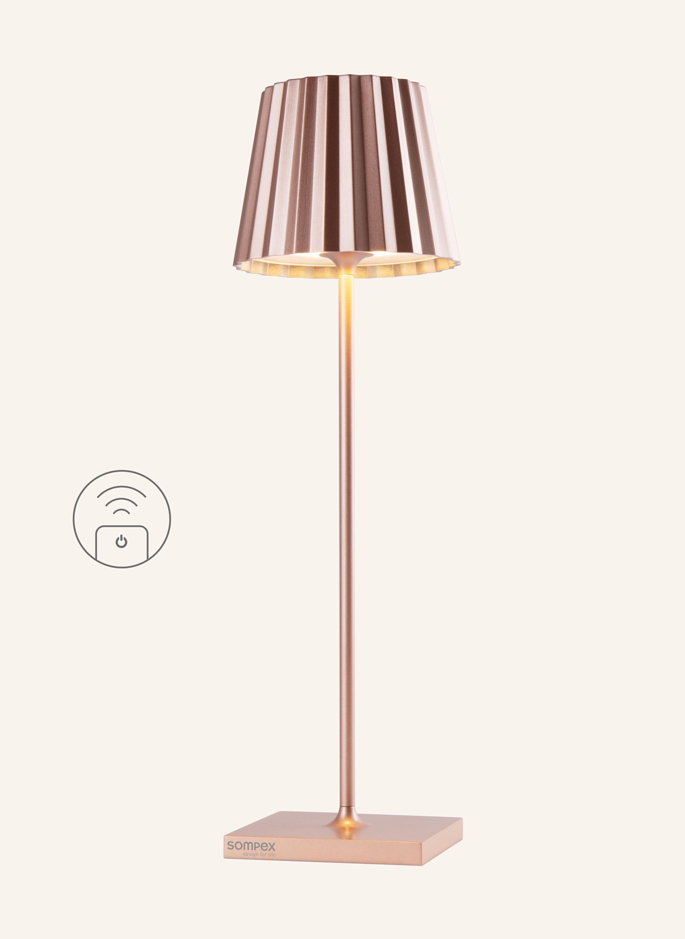 SOMPEX Leuchte TROLL RC: ROSÉGOLD