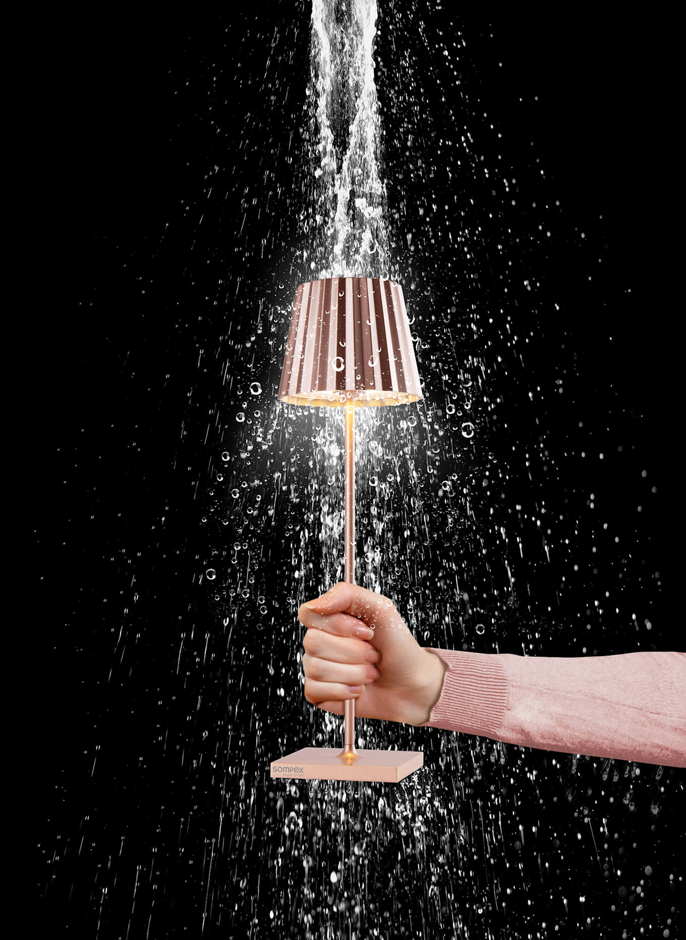 SOMPEX Leuchte TROLL RC: ROSÉGOLD