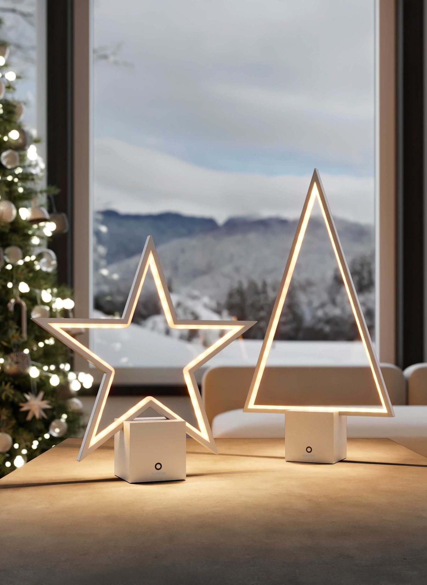 SOMPEX Leuchte PINE 2.0: SILBER