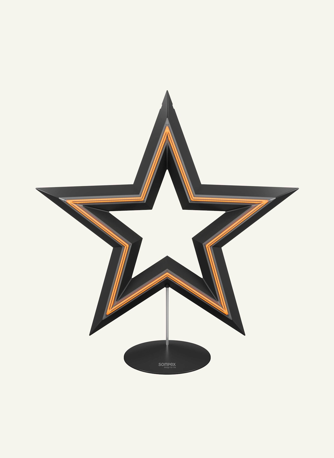 SOMPEX Leuchte FREESTAR: SCHWARZ