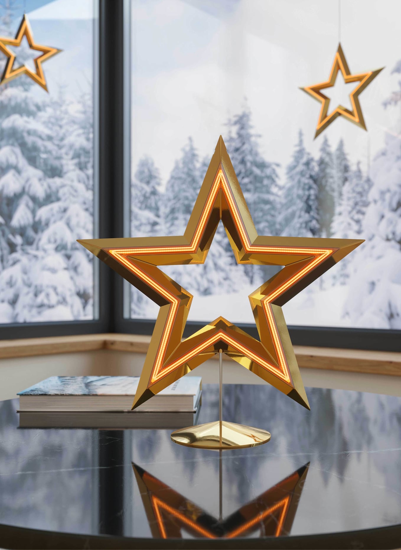 SOMPEX Leuchte FREESTAR: GOLD