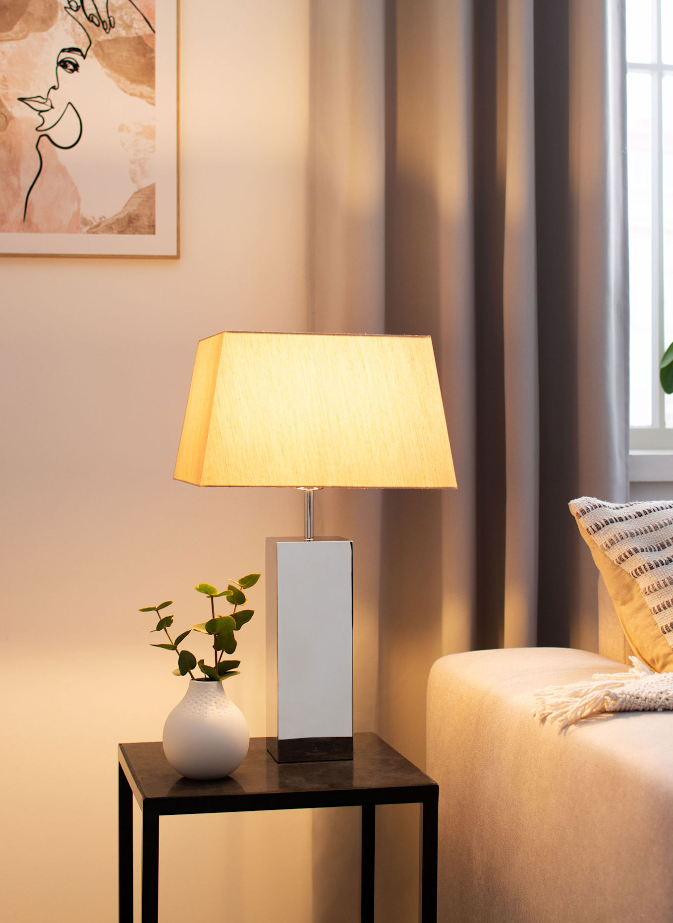 Villeroy & Boch Leuchte PRAG: SILBER