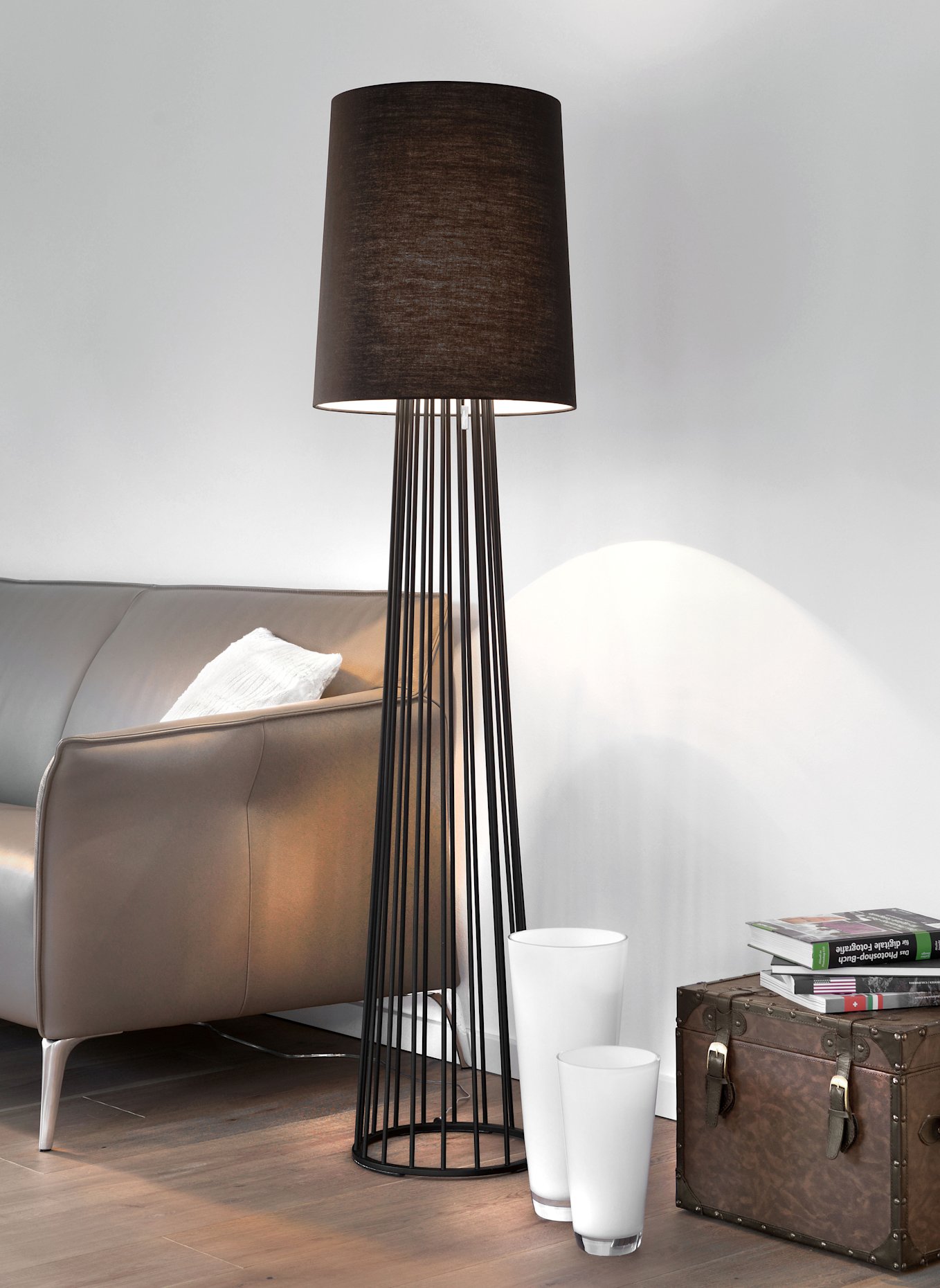 Villeroy & Boch Stehleuchte MAILAND: SCHWARZ