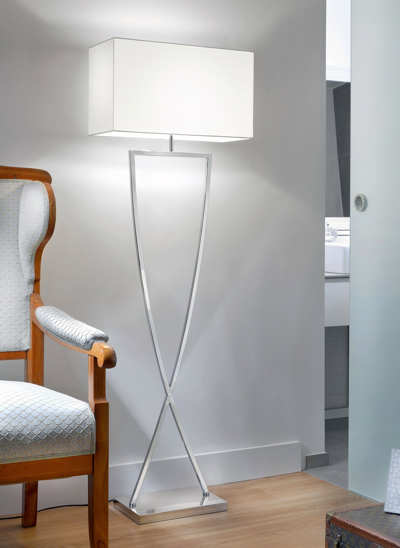 Villeroy & Boch Stehleuchte TOULOUSE: SILBER