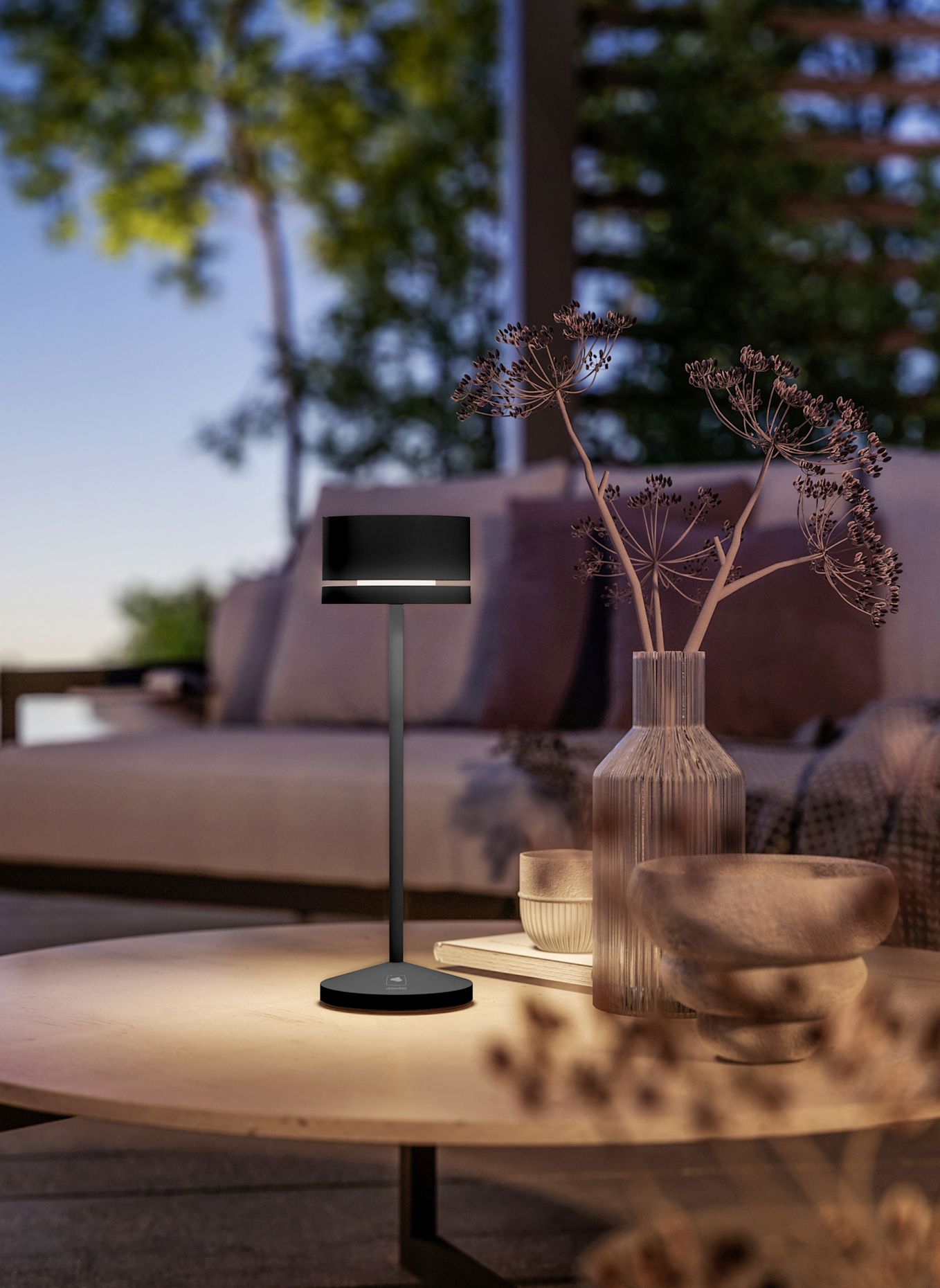 LEONARDO Leuchte MONZA: SCHWARZ