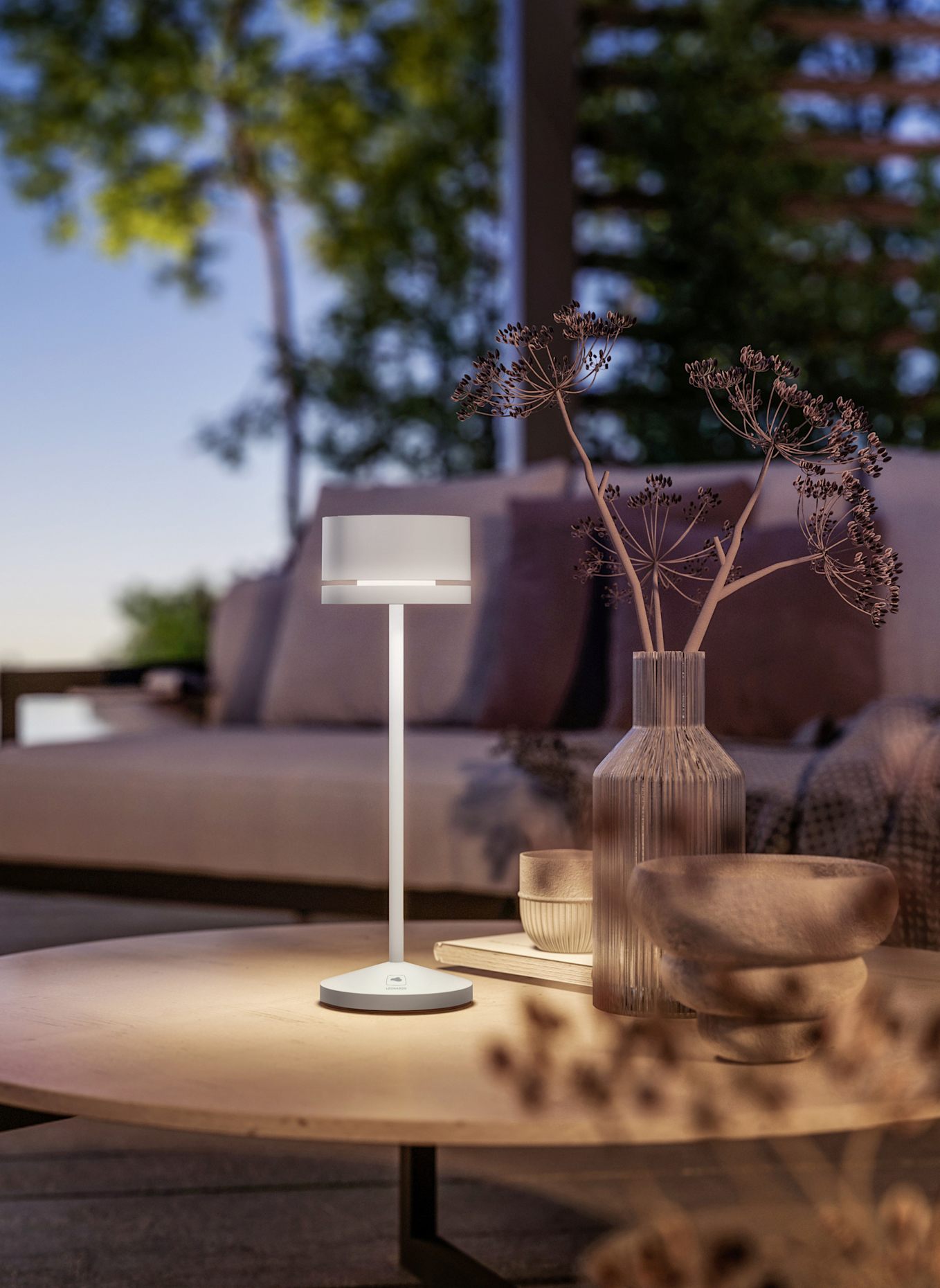 LEONARDO Leuchte MONZA: WEISS