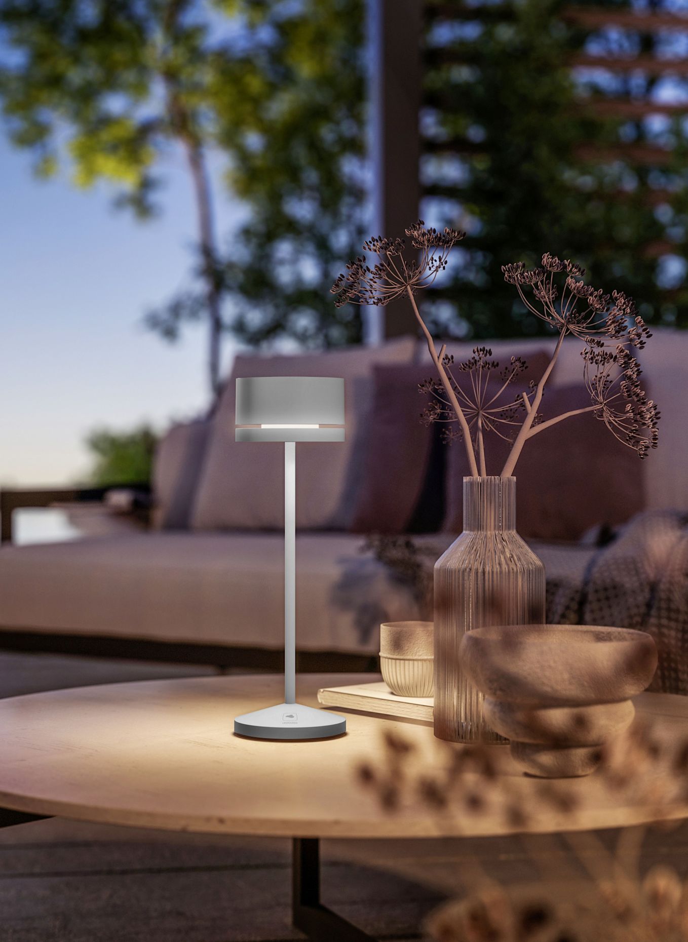 LEONARDO Leuchte MONZA: GRAU