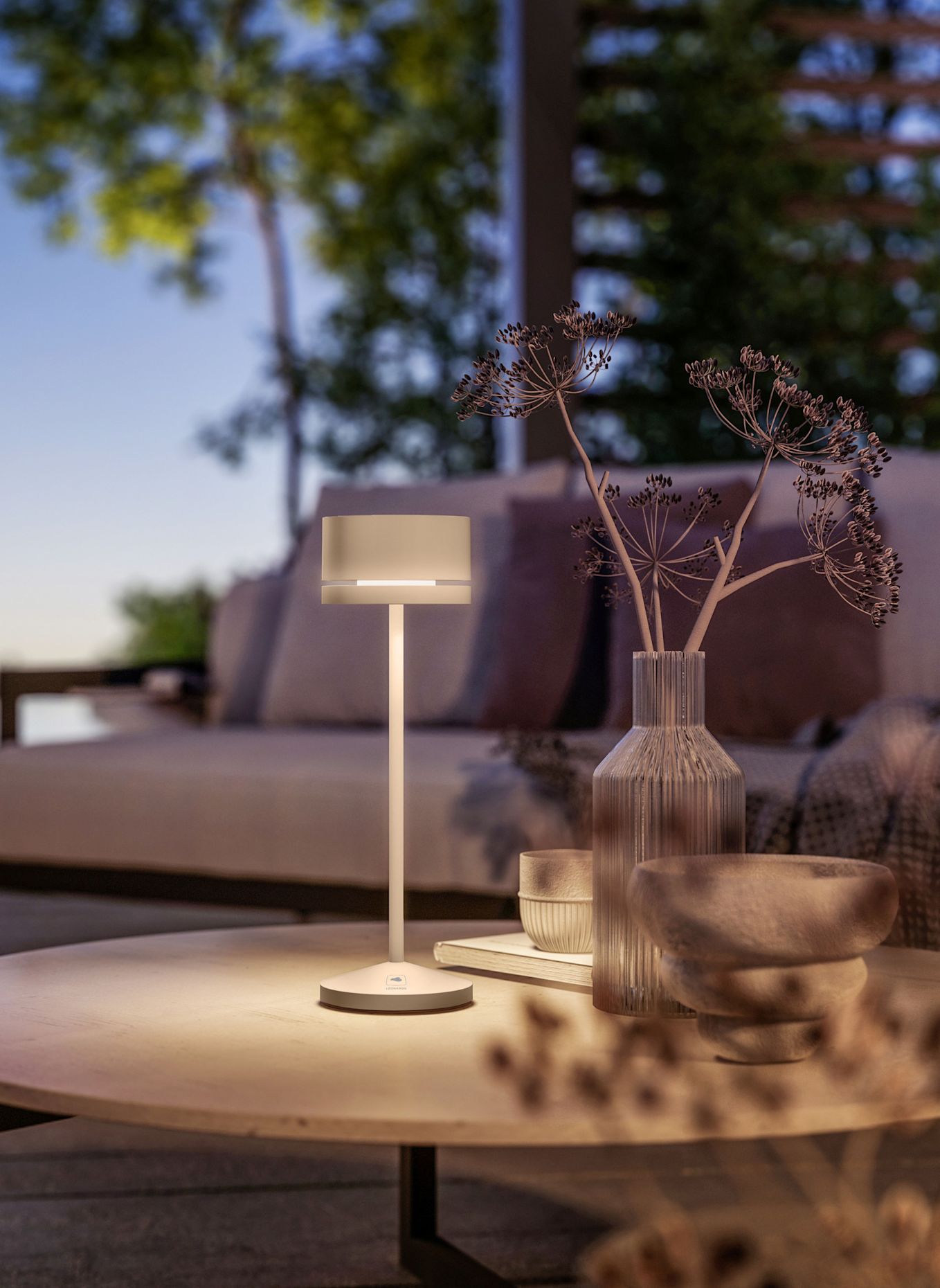 LEONARDO Leuchte MONZA: BEIGE