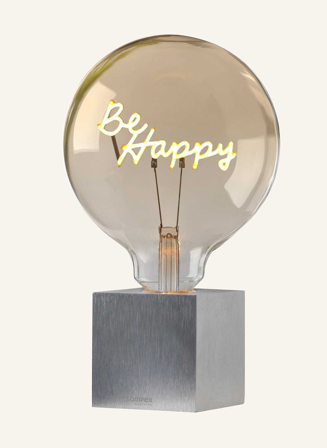 SOMPEX Leuchte LED Filament Leuchtmittel-inkl. Sockel: SILBER