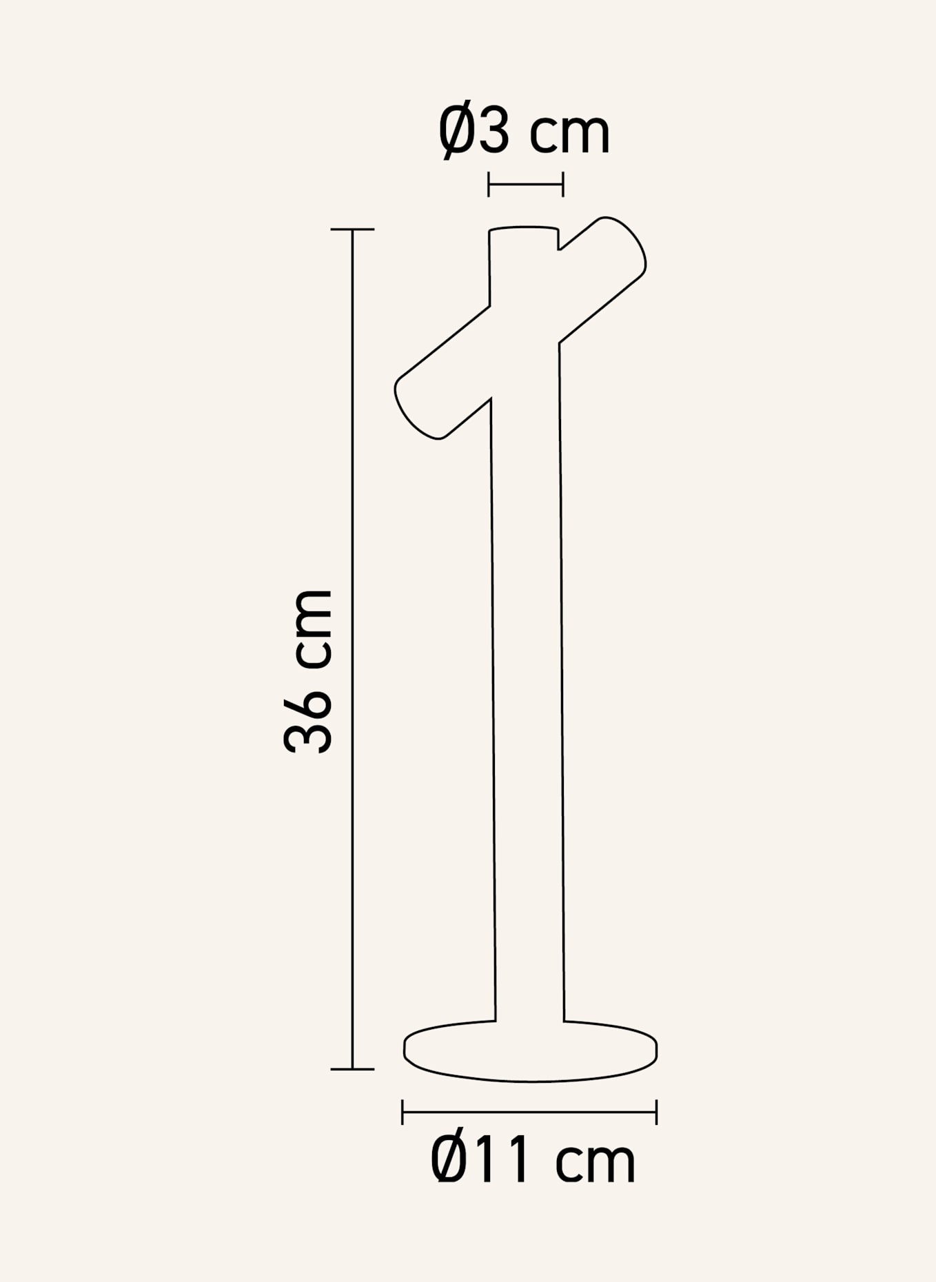 SOMPEX Leuchte TUBO: WEISS