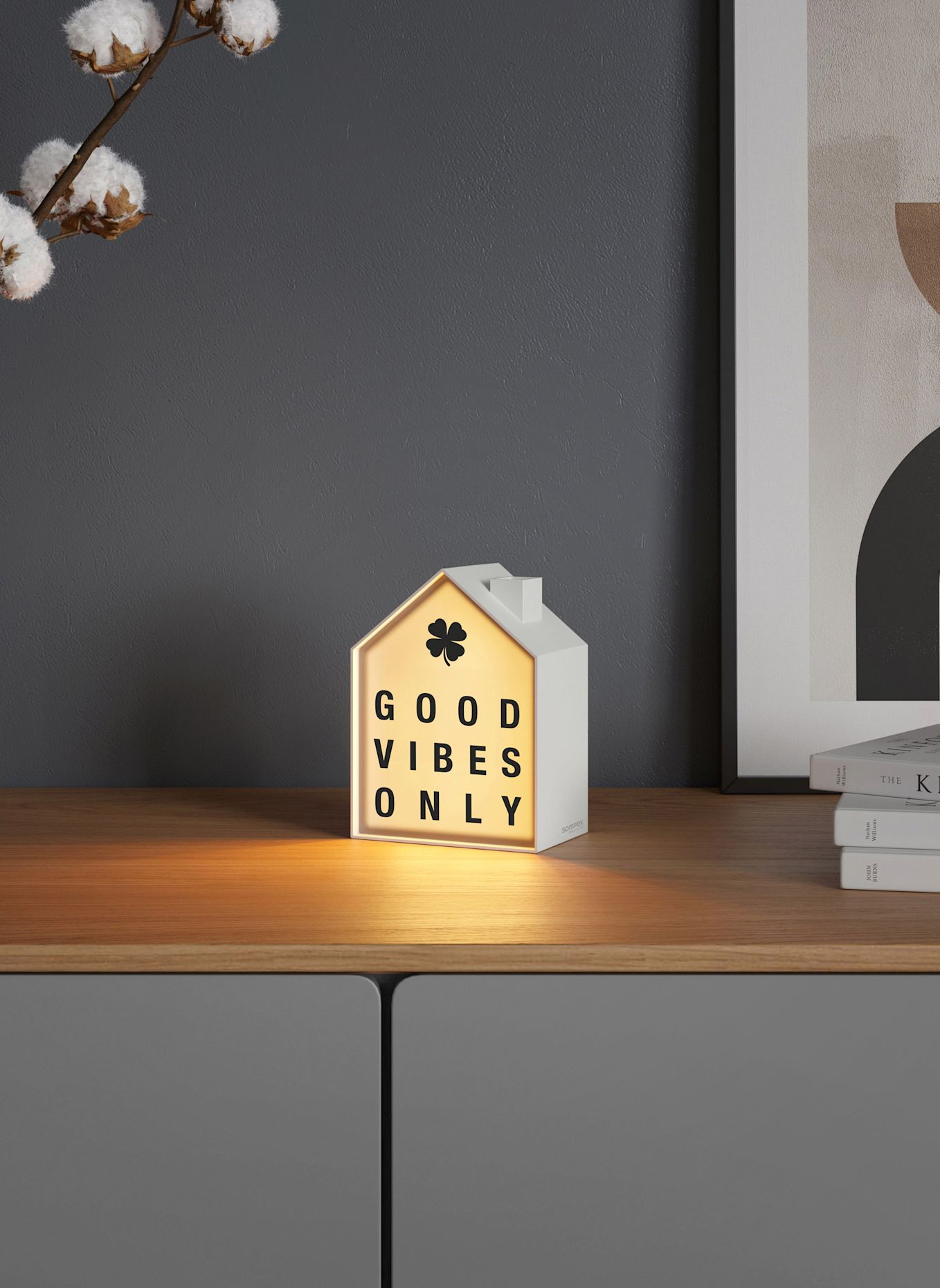 SOMPEX LUMICASA-lamp: WIT