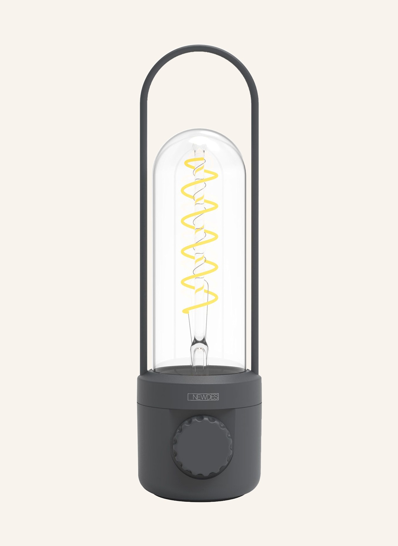 SOMPEX Leuchte COIL: DUNKELGRAU