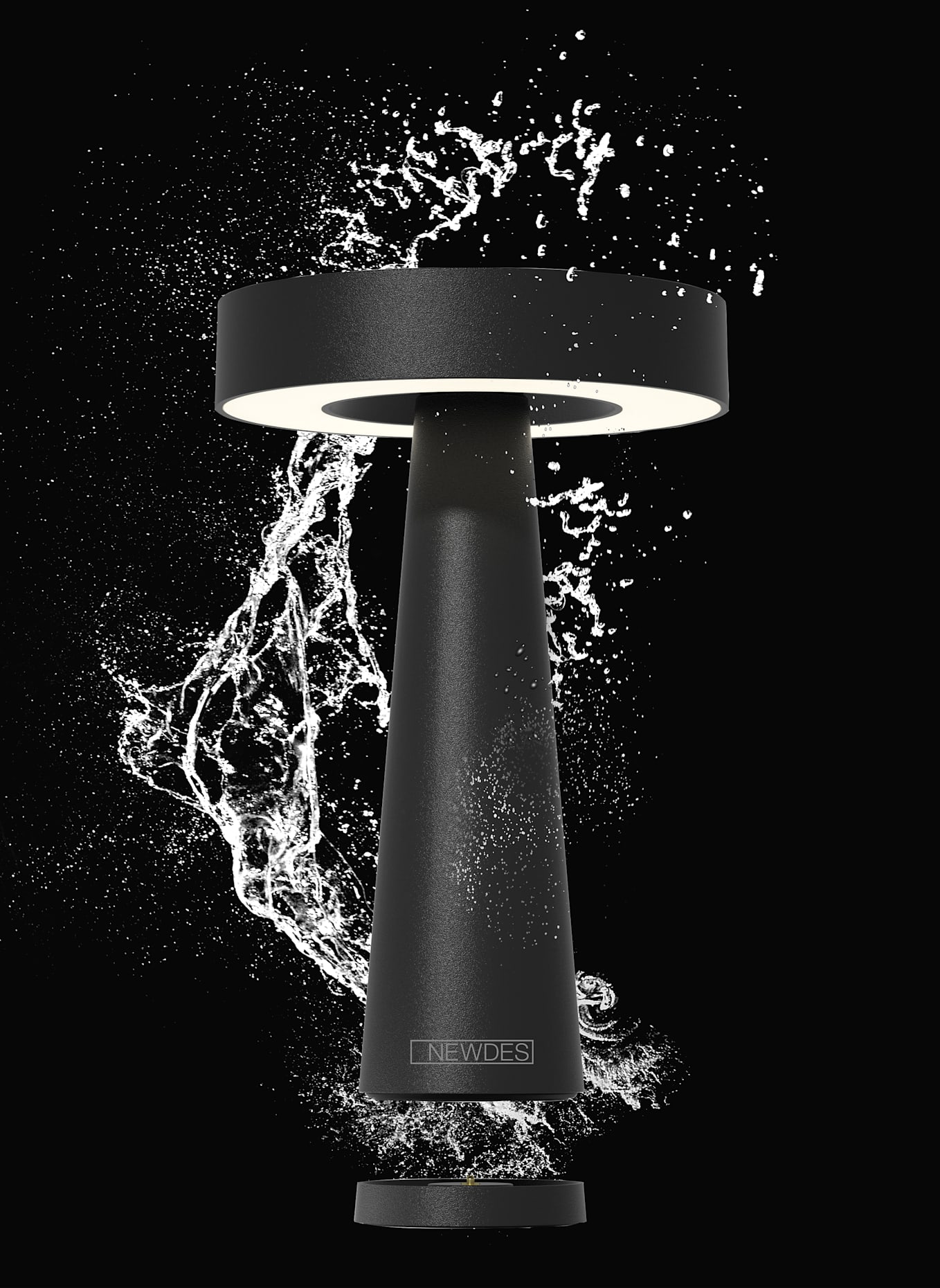 SOMPEX Leuchte TIP: SCHWARZ