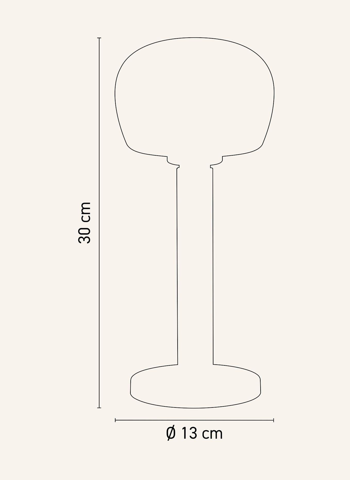 ELLE Decoration Verlichtingsarmatuur VENDOME: ZWART