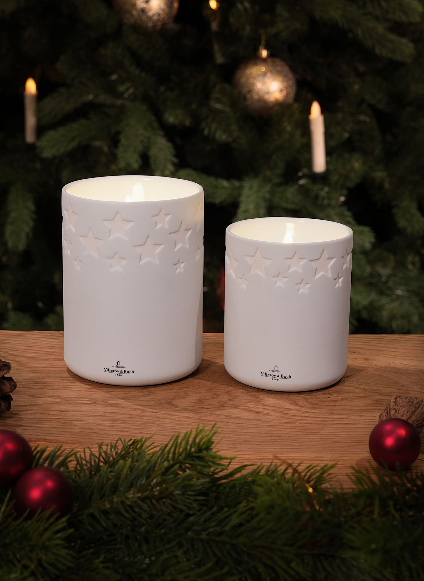Villeroy & Boch LED-kaars SALZBURG: WIT