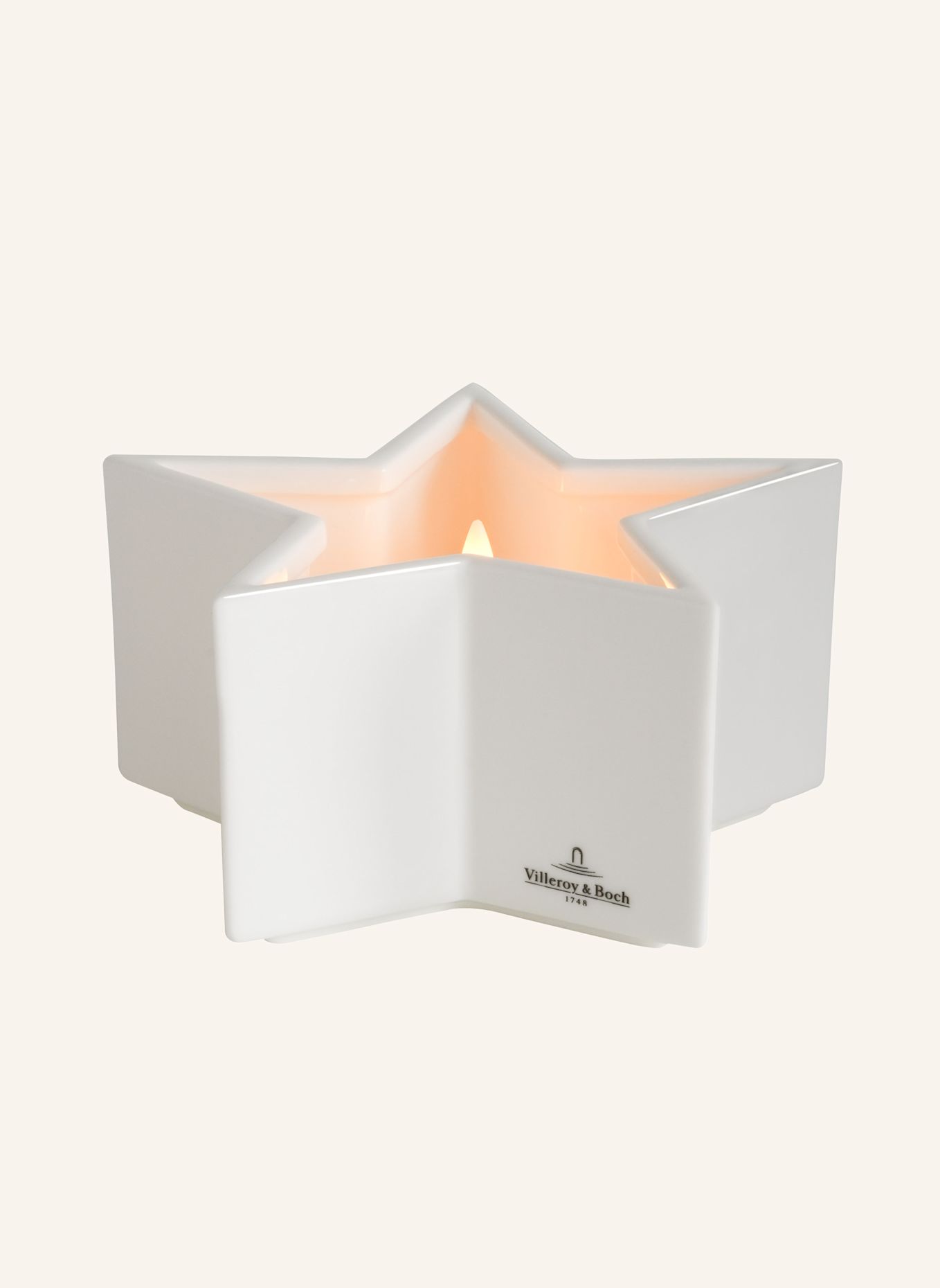 Villeroy & Boch LUZERN S LED Candle: WHITE