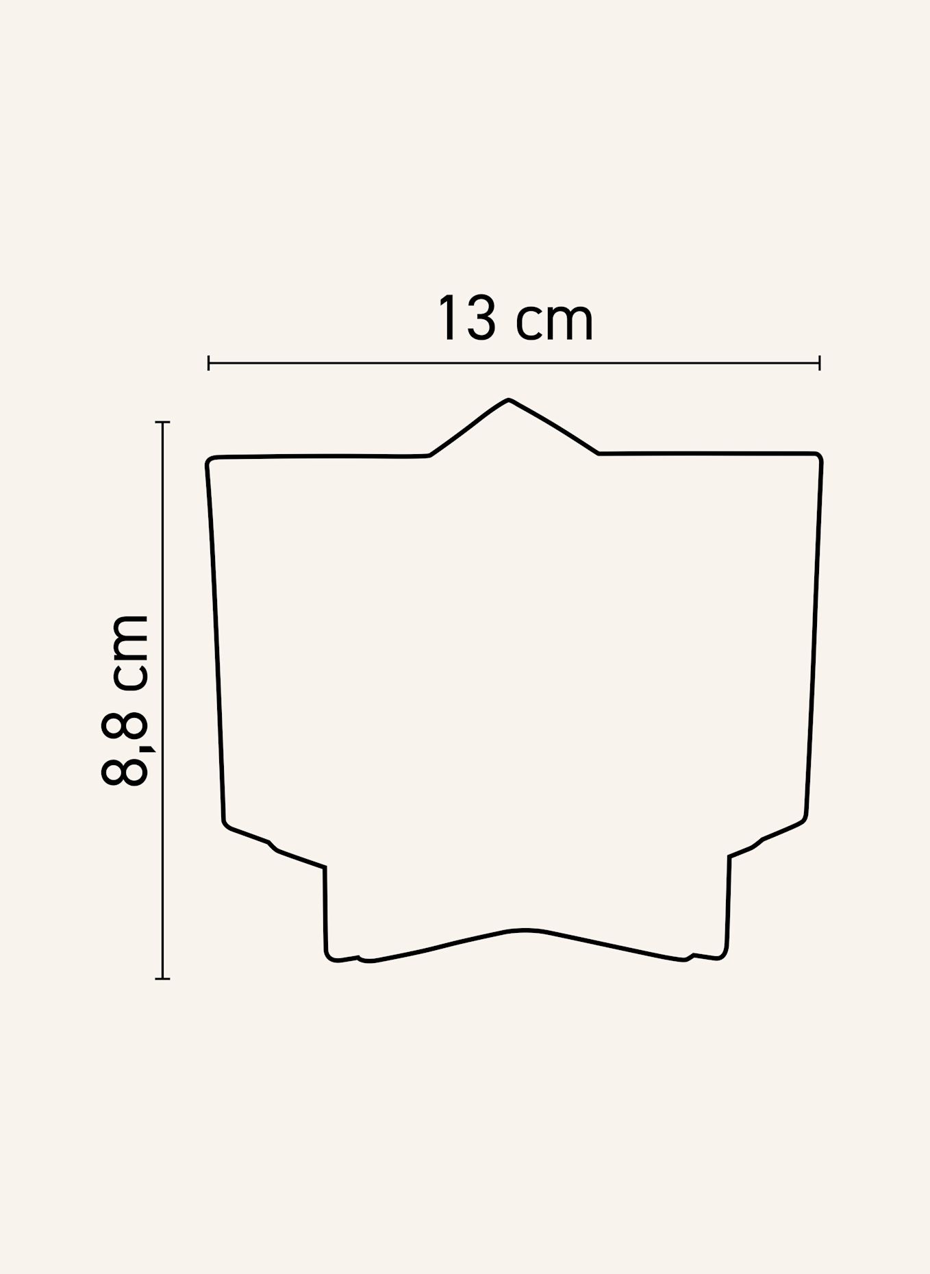 Villeroy & Boch LED-kaars LUZERN M: WIT