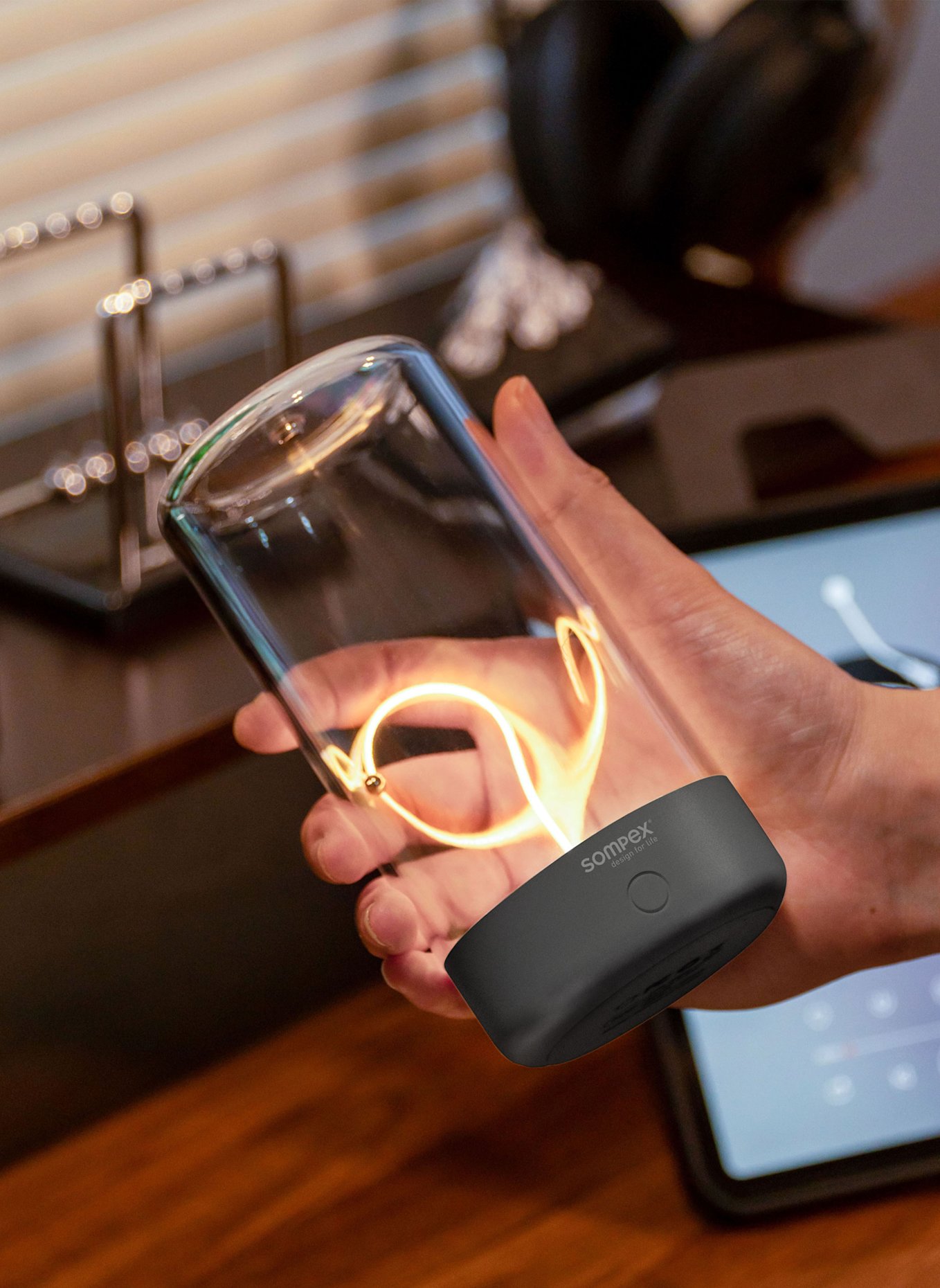 SOMPEX Leuchte PULSE: DUNKELGRAU