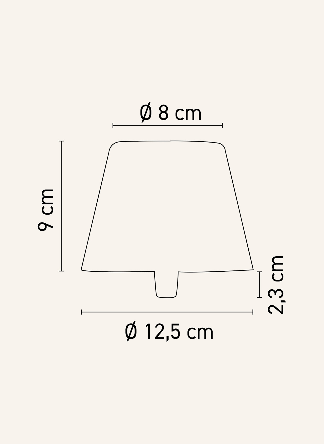 SOMPEX Leuchte TOP2.0: BEIGE