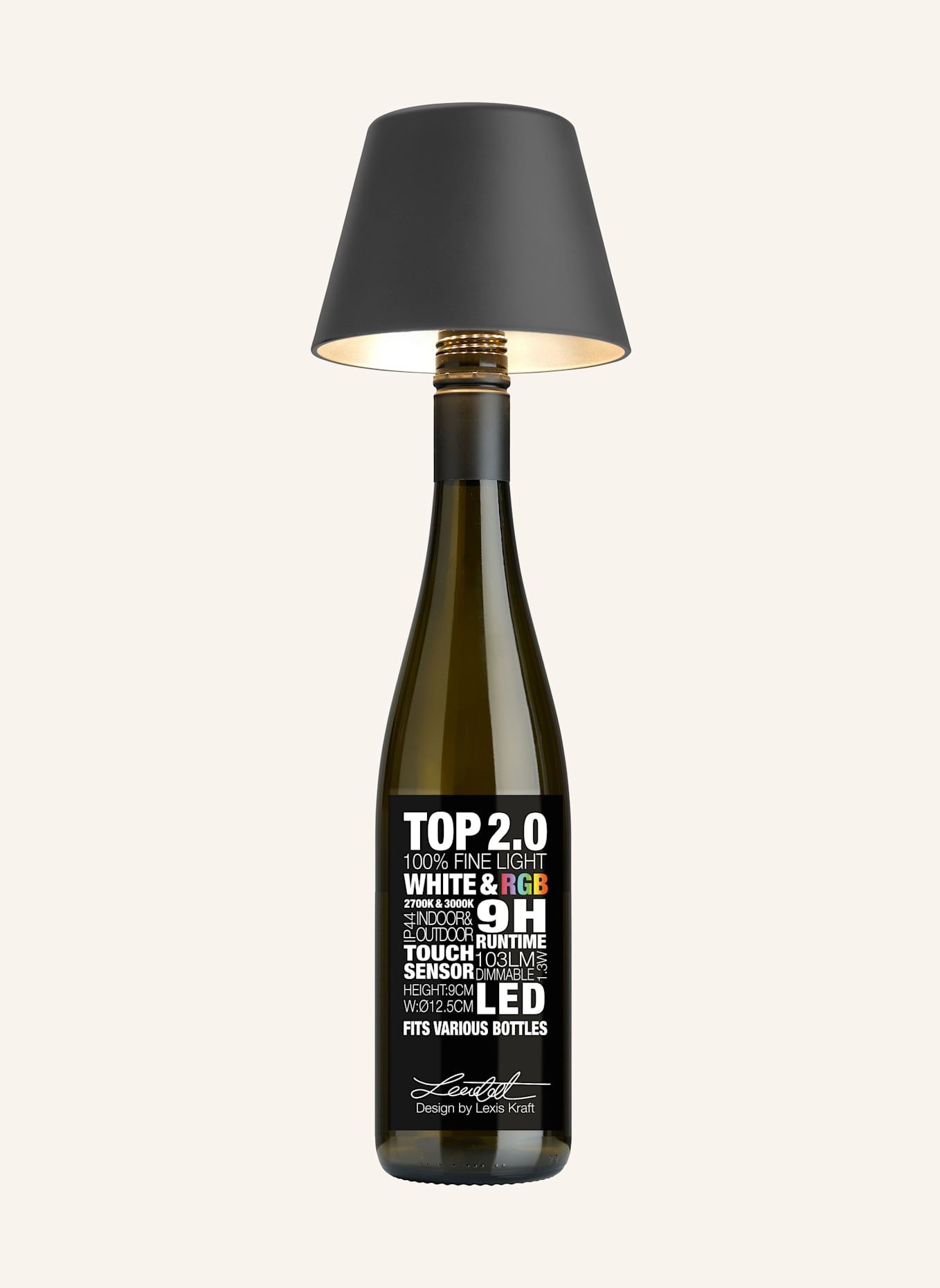 SOMPEX Leuchte TOP2.0: DUNKELGRAU