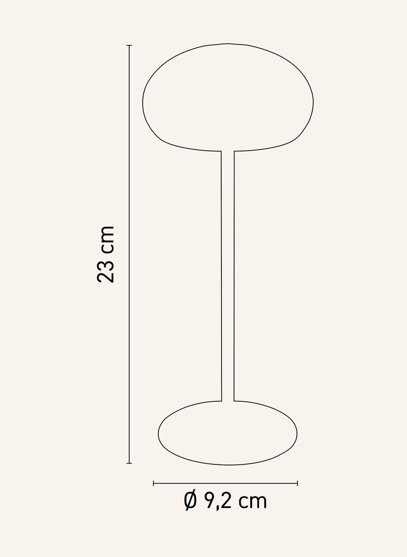 SOMPEX Leuchte PEBBLE: BEIGE